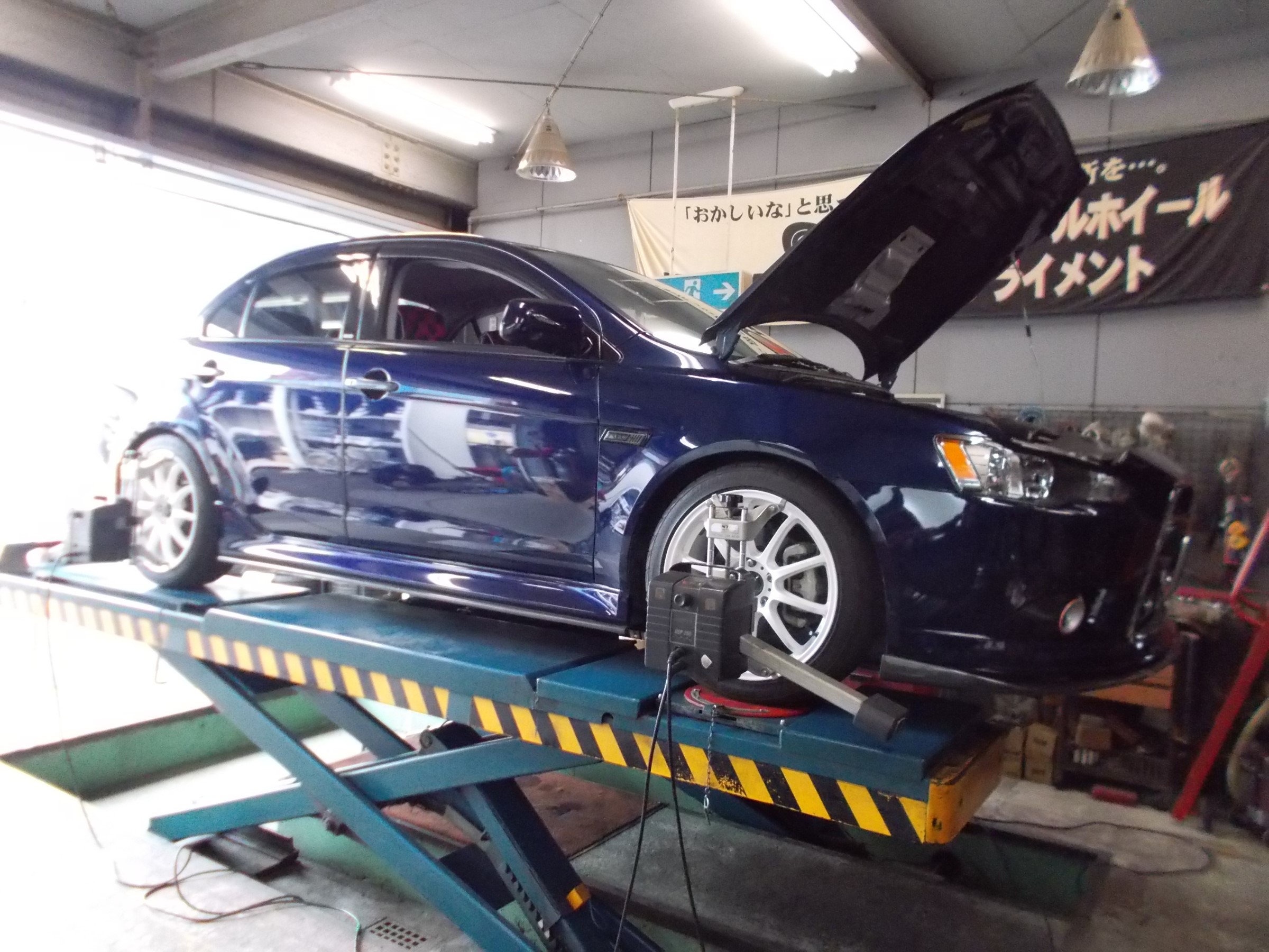 ギャランフォルティス（ラリアート） テイン製車高調「フレックスZ