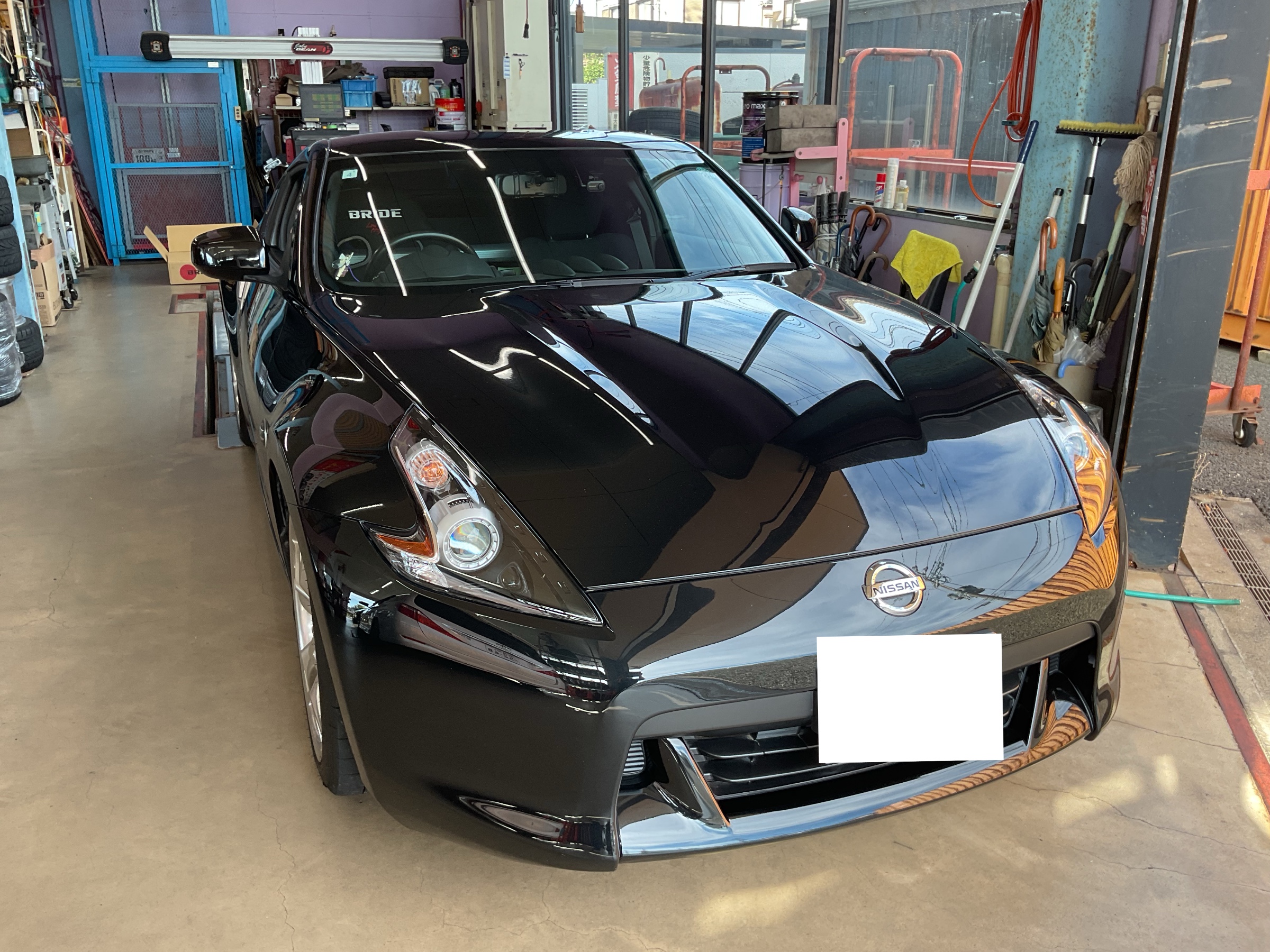 NISSAN】フェアレディZ Z34のシート交換！【BRIDE】ZETA Ⅳに交換です