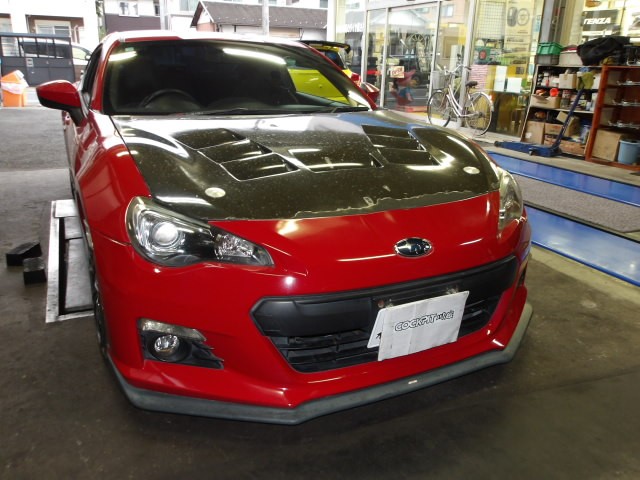 BRZ（ZC6）エンジンオイル＆ミッションオイル＆リヤデフオイル交換