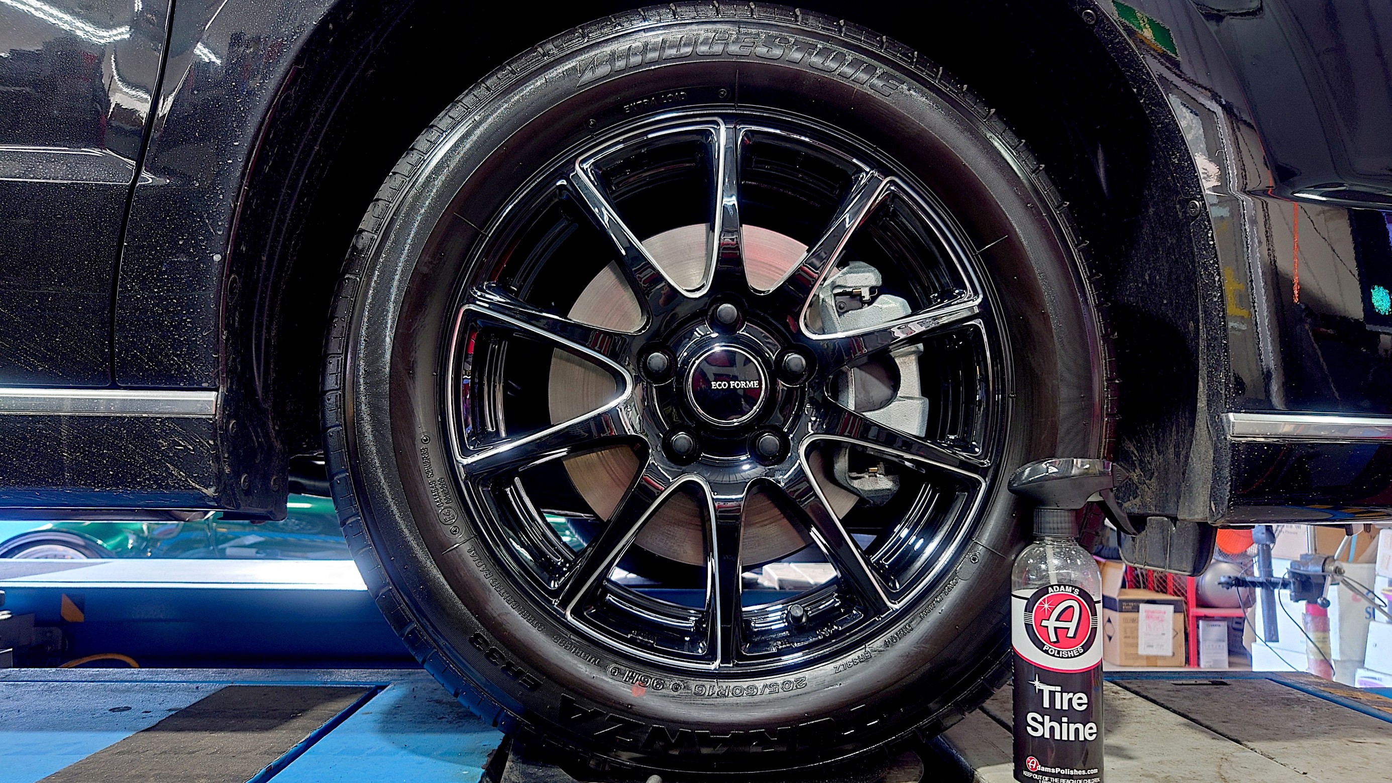 ブリヂストン エコフォルム CRS23 B/MN と ブリヂストン ブリザック WZ