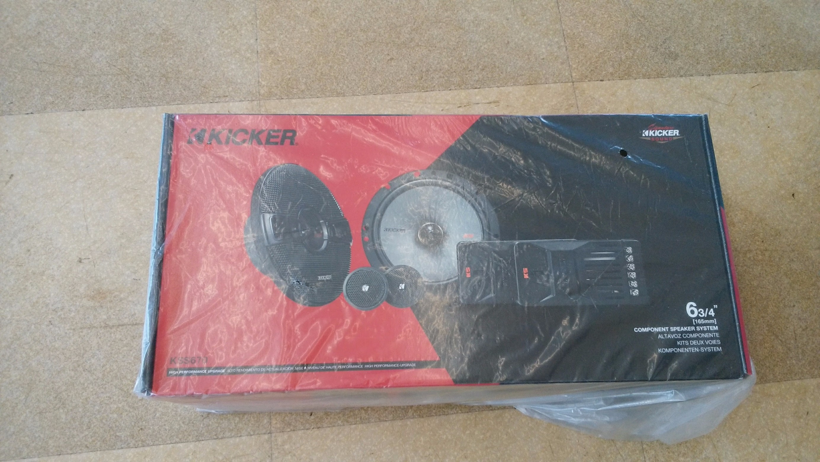KICKER KSS6704 スピーカー取り付け@プリウス(ZVW50 KICKER KSS6704 スピーカー取り付け@プリウス(ZVW50