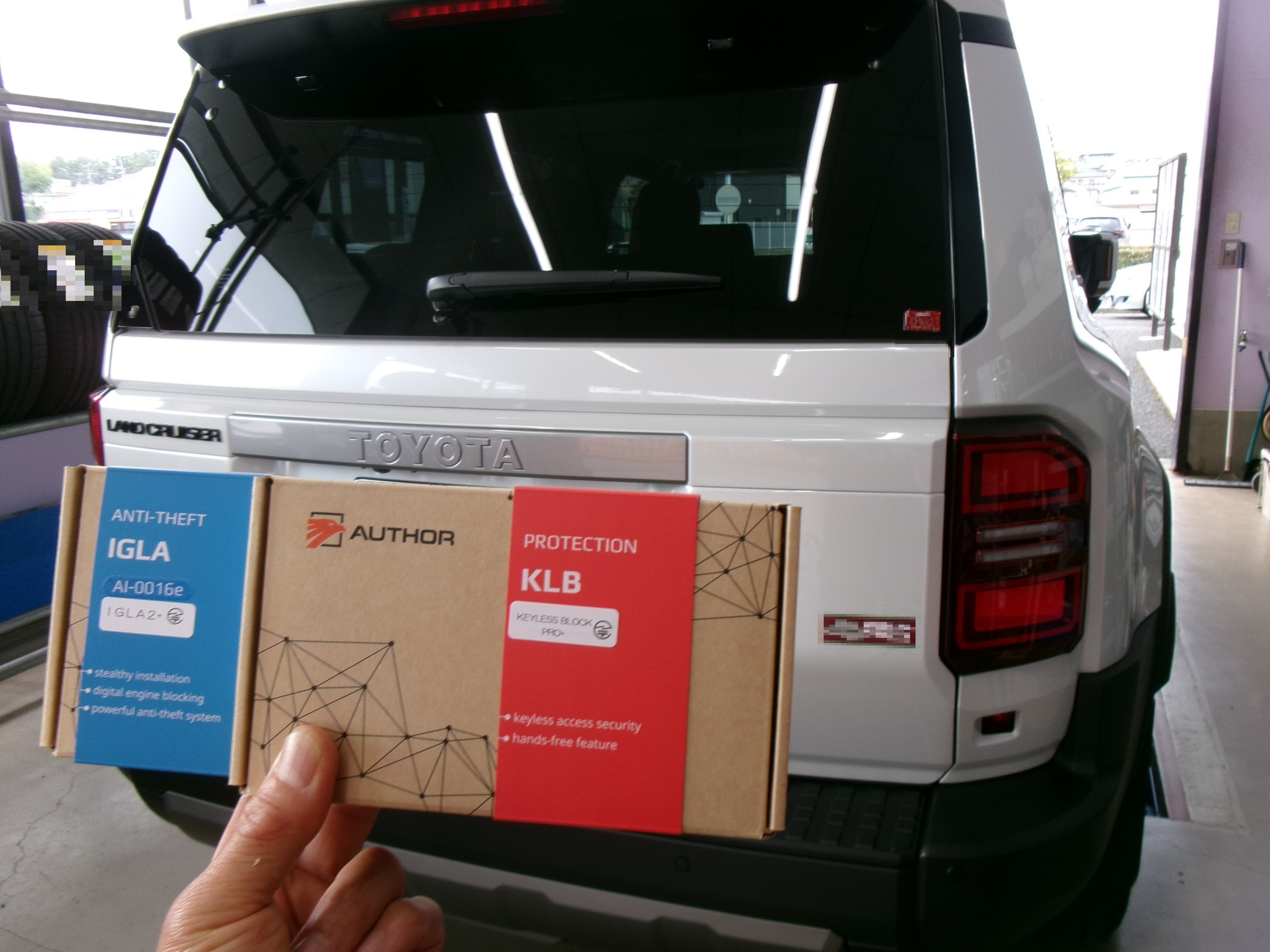 トヨタ ランクル250に最新盗難手口！キーエミュレーターまたリレー