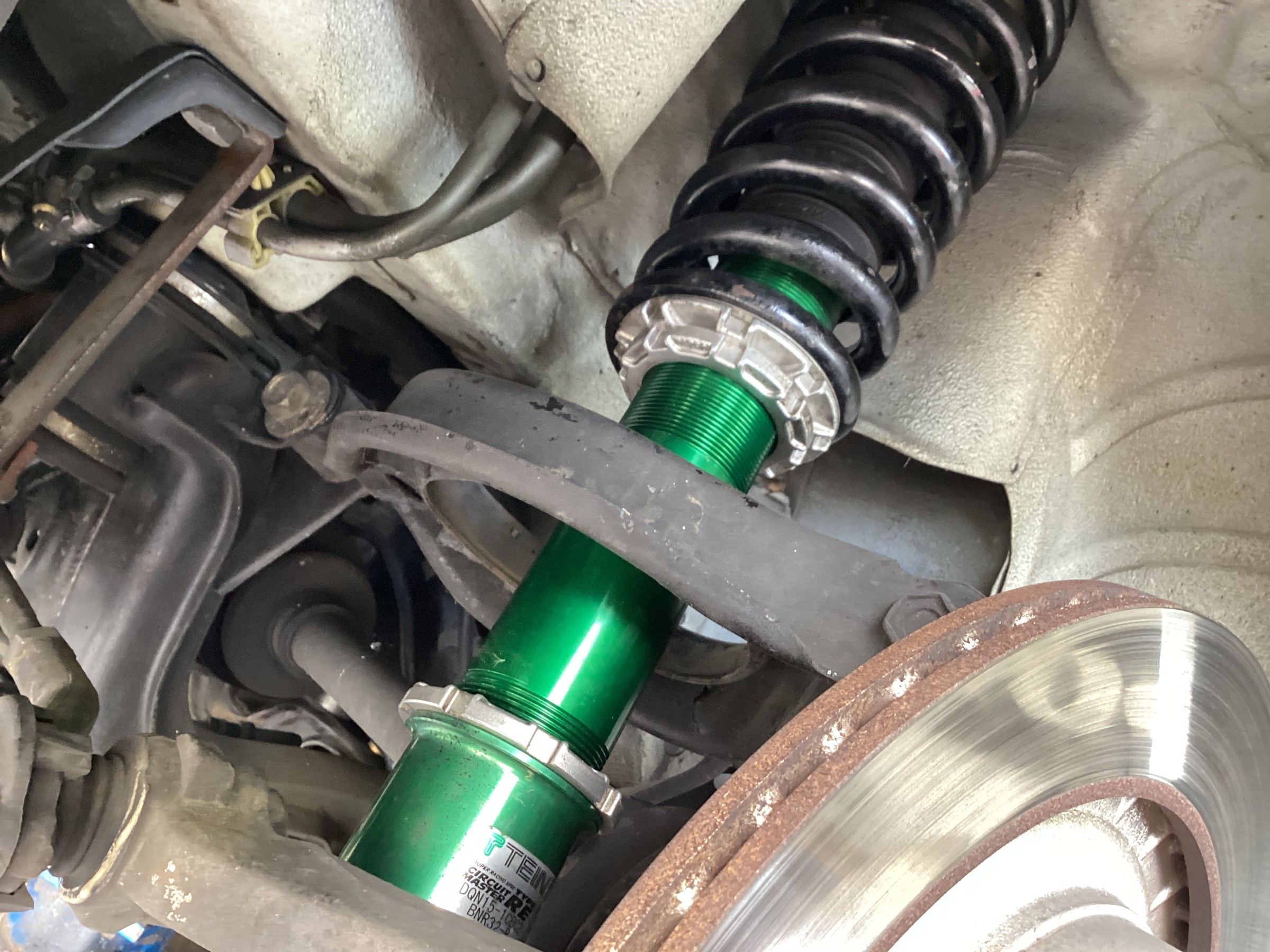 TEIN車高調オーバーホール！ | 日産 スカイラインGT-R 足まわり