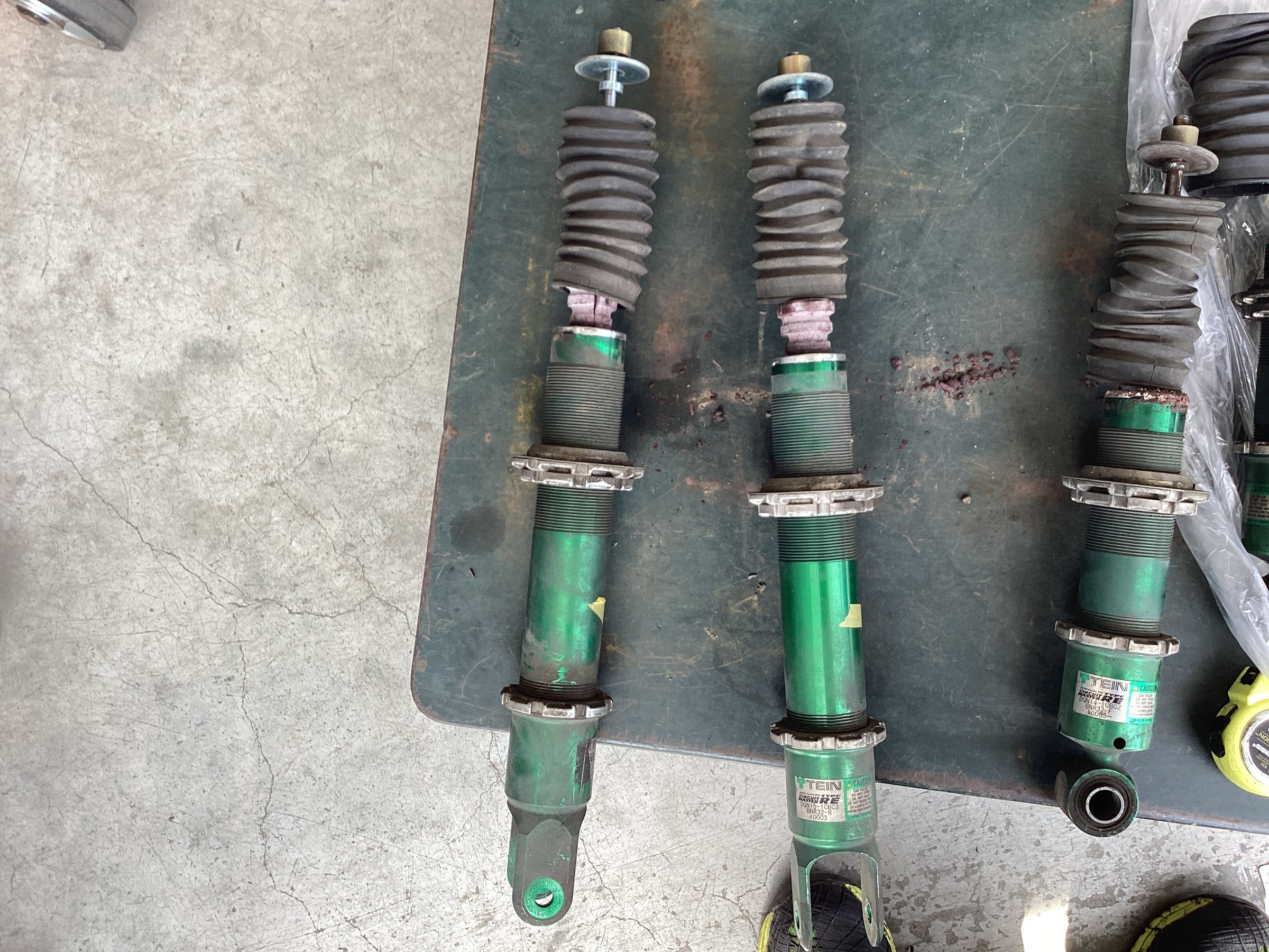 TEIN車高調オーバーホール！ | 日産 スカイラインGT-R 足まわり