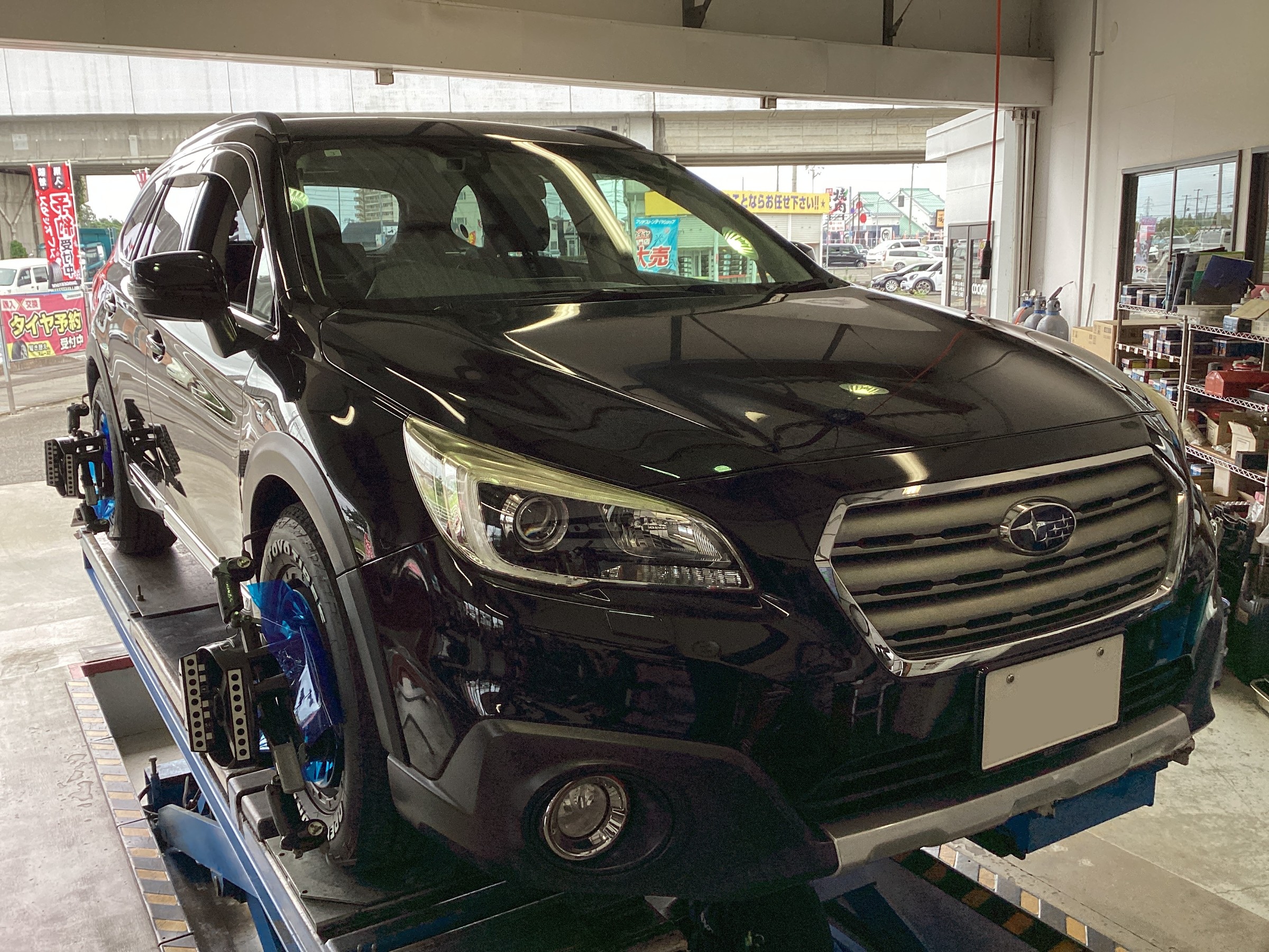 レガシィアウトバック BS9 ショックアブソーバー交換します！ | スバル