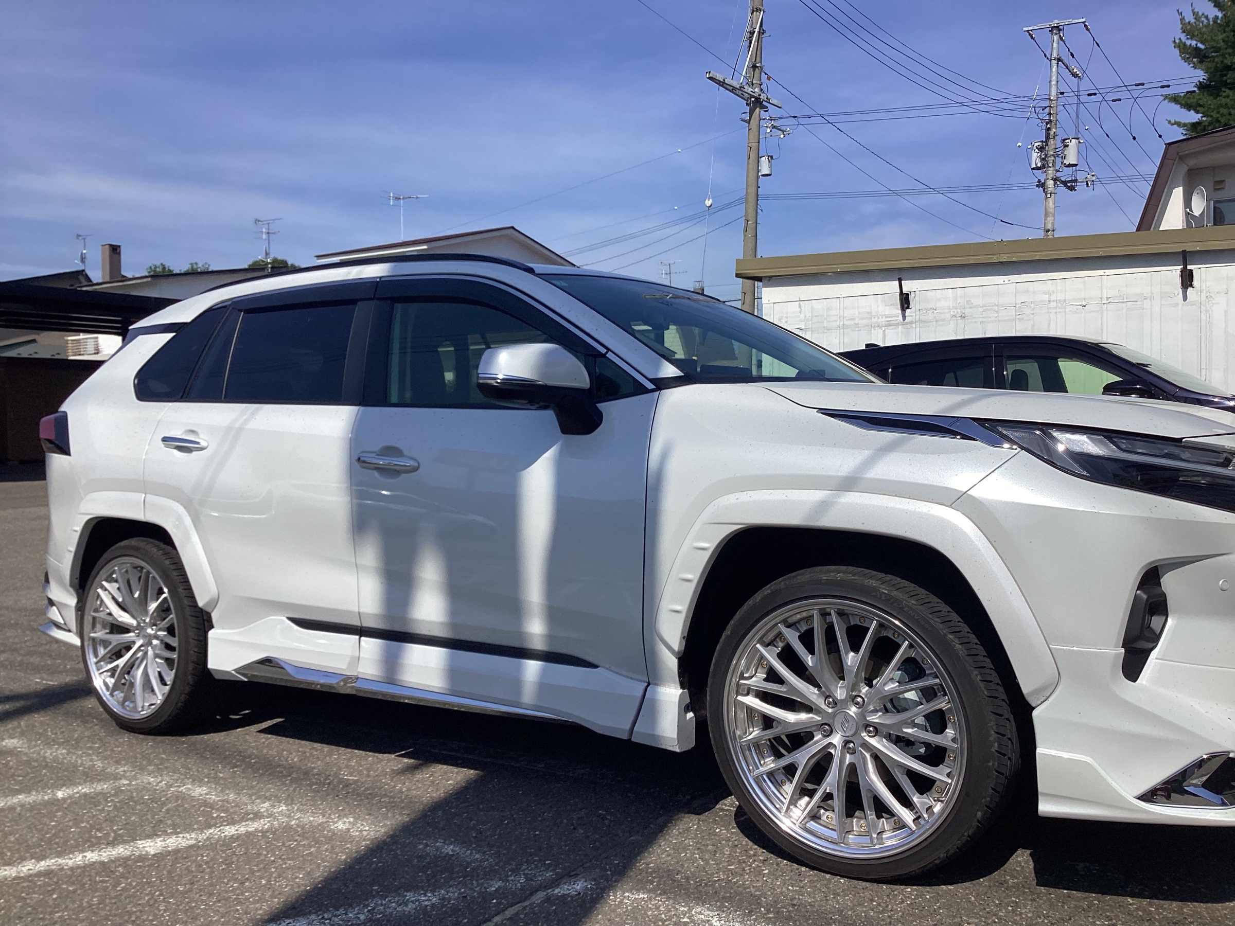 flexwitme DAB着用 RAV4 テイン フレックスZ 車高調 取付け 帯広 | 白樺の日常