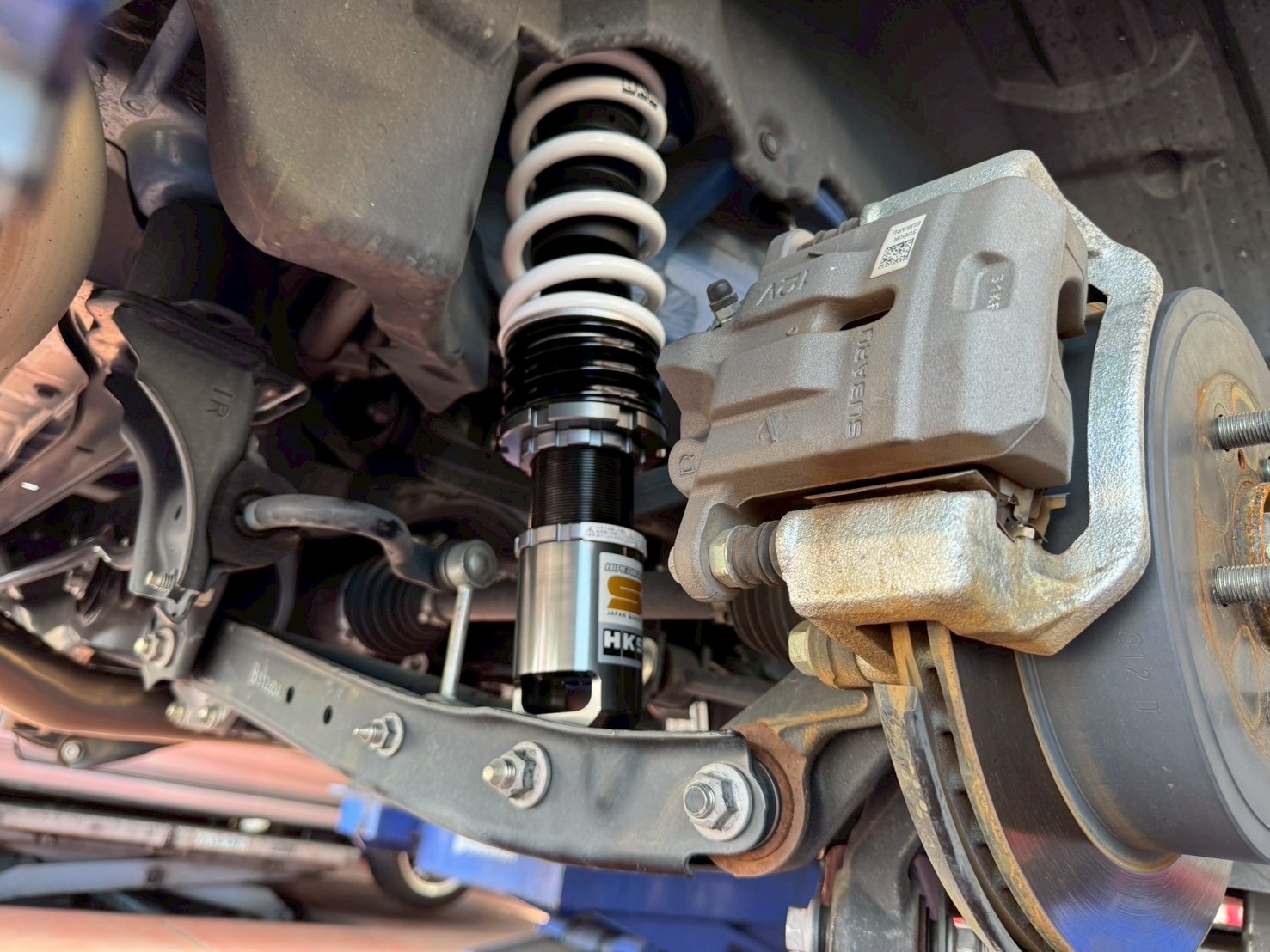 スバル BRZ HKS車高調 足回り交換《ZD8 × HKS HIPERMAX S 車高調キット