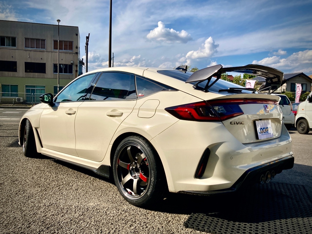 FL5 HONDA CIVIC TYPE R ✖ SPOON PROGRESSIVE SPRING ✖ RAYS