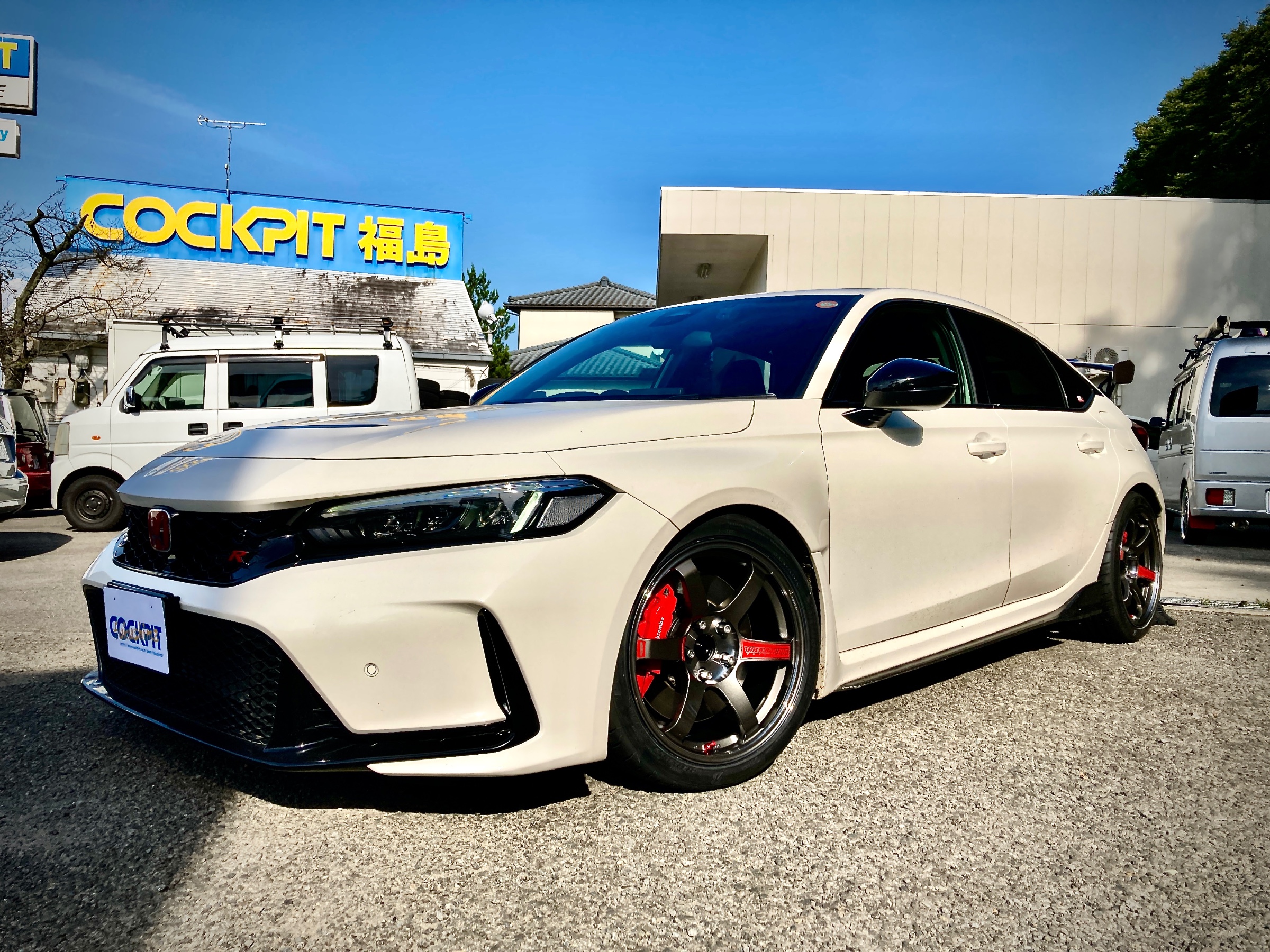 FL5 HONDA CIVIC TYPE R ✖ SPOON PROGRESSIVE SPRING ✖ RAYS