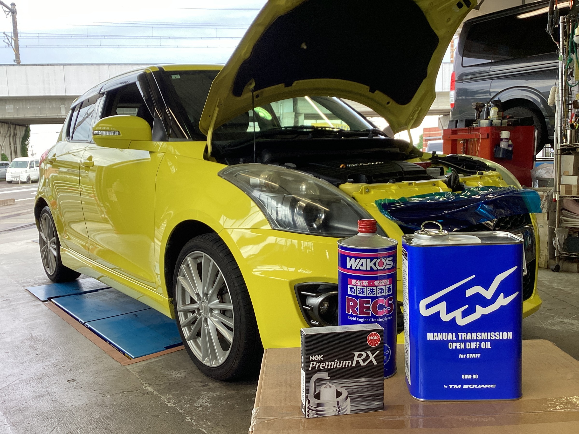 スイフトスポーツ ZC32S メンテナンス作業 | スズキ スイフトスポーツ