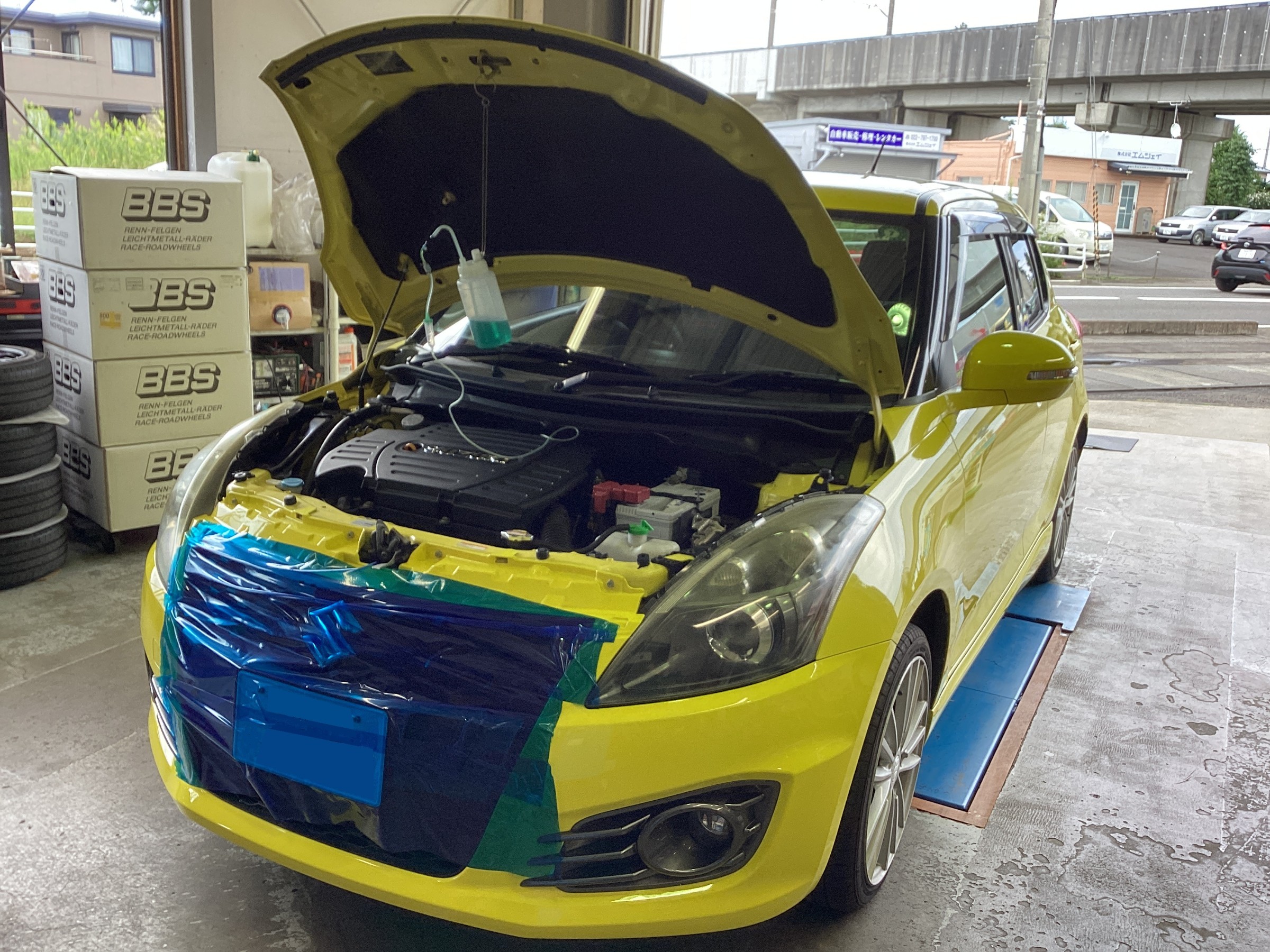 スイフトスポーツ ZC32S メンテナンス作業 | スズキ スイフトスポーツ