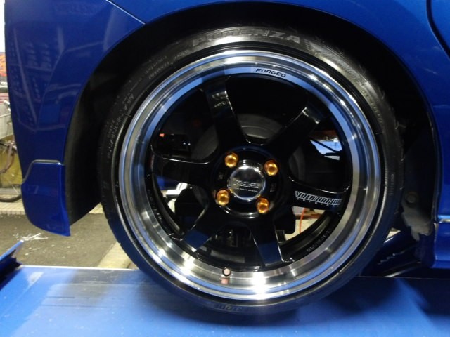 N-BOX カスタム（JF1）ブリヂストンタイヤ「ポテンザ アドレナリン