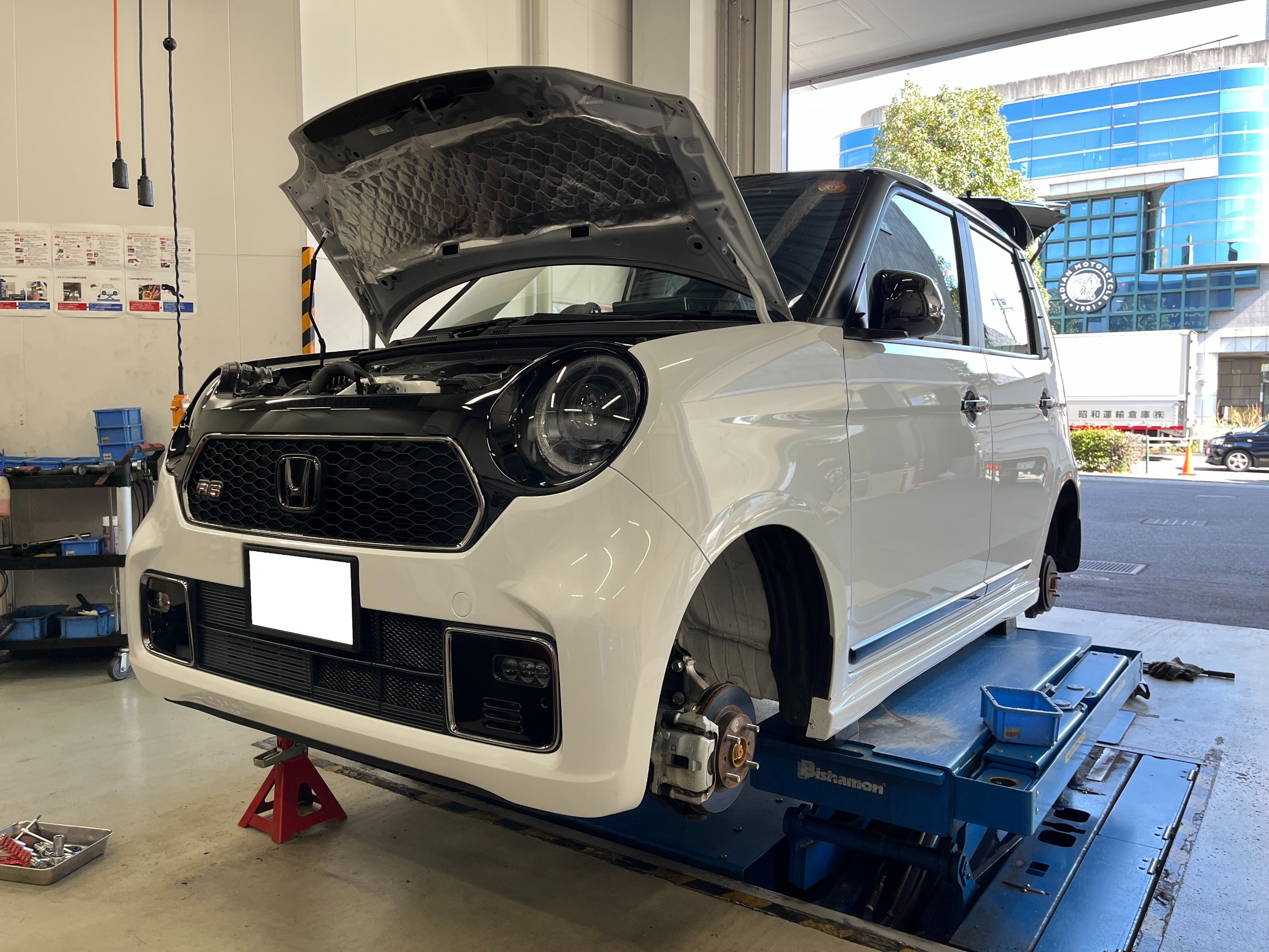 HONDA N-ONE RS JG3 “KYB Lowfer Sports PLUS KIT ”取付 | ホンダ N