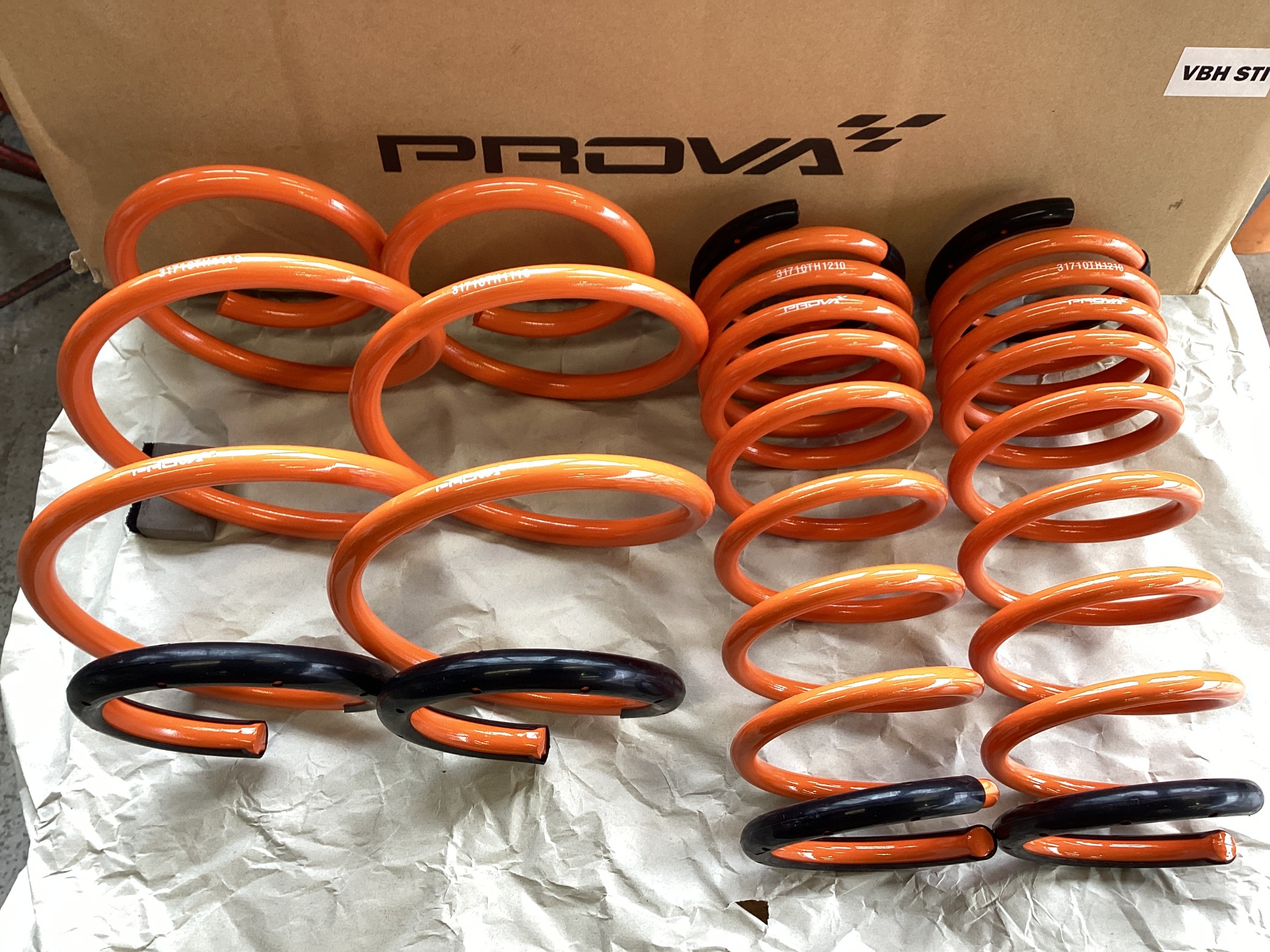 WRX S4 STI VBH スプリングを取り付けます！ | スバル WRX S4 足