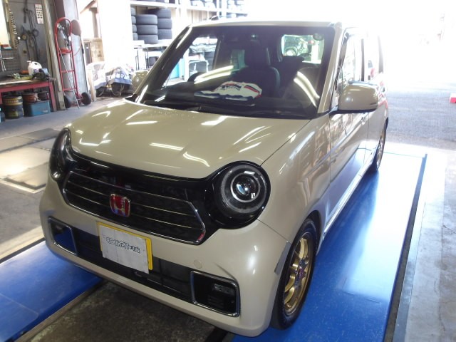 NｰONE（JG3）ディクセル製スリット入りブレーキディスクローター「SDｰ