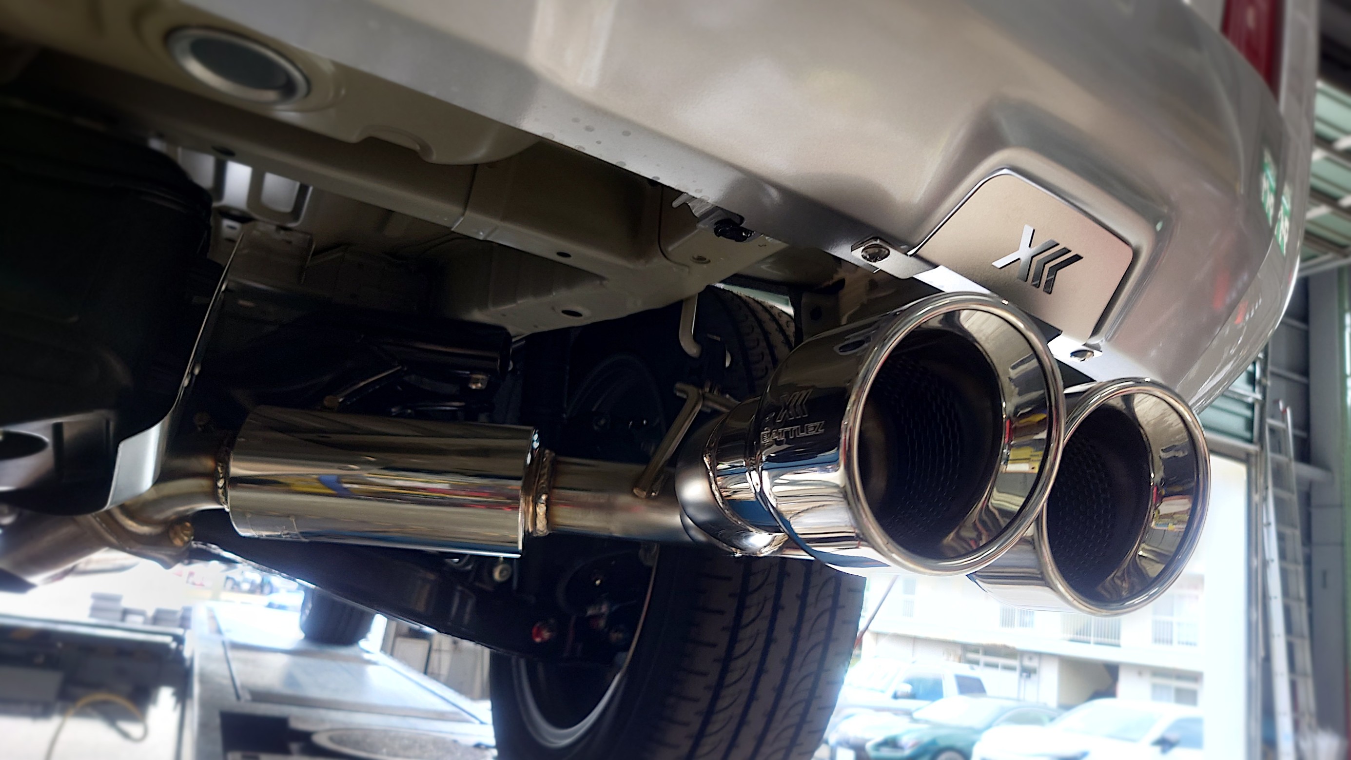 JAOS（ジャオス）BATTLEZ マフラー ZS-2 デリカ D:5 DIESEL（19+）の