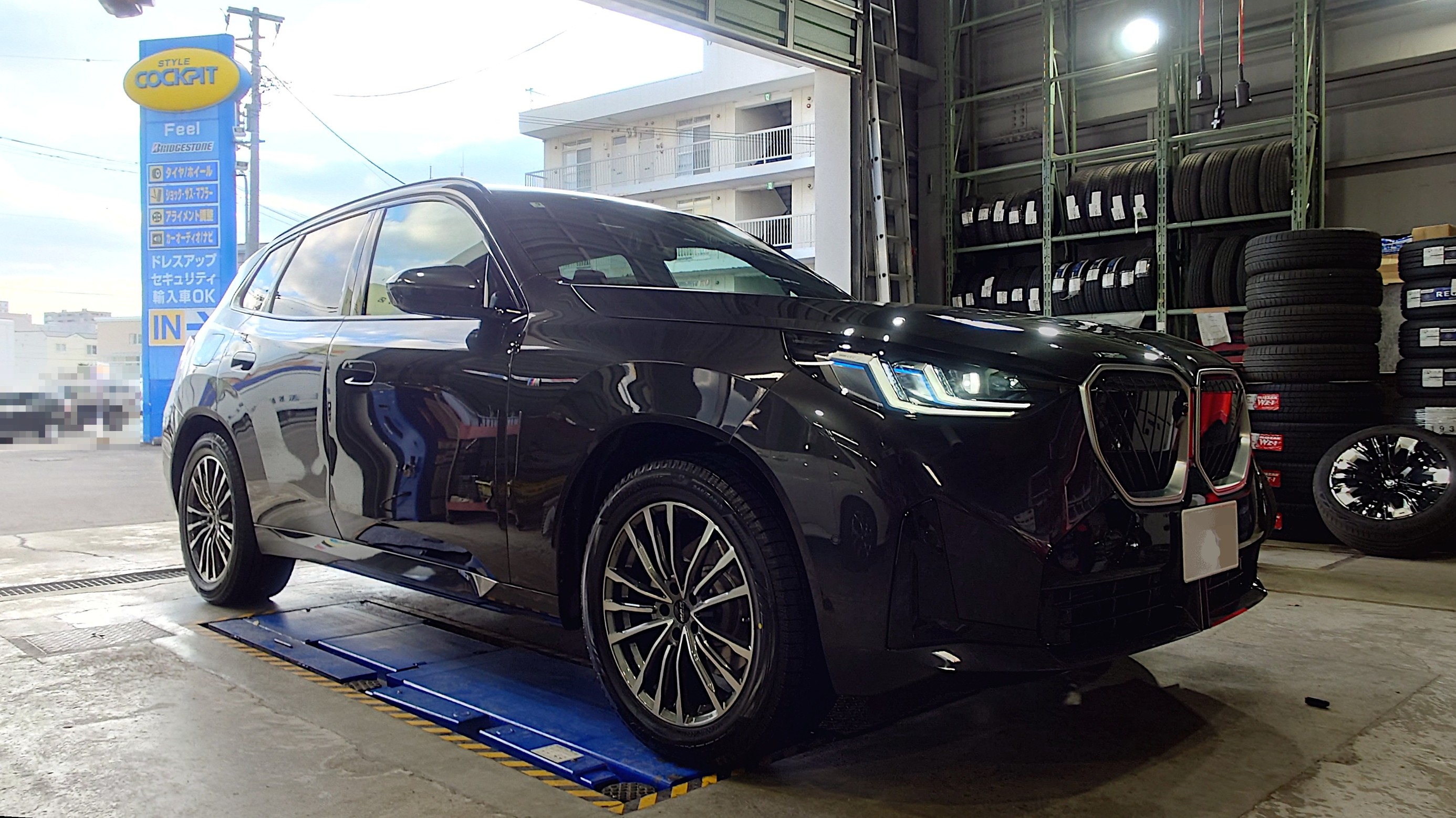 ブリヂストン スタッドレスタイヤ ブリザック WZ-1 & 阿部商会 MAK