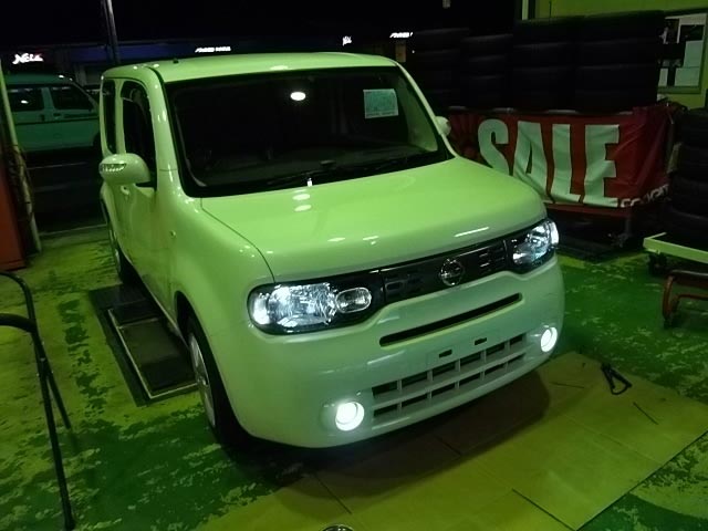 Z12キューブのヘッド＆フォグをHID化！ | よ～ひんのさぎょうにっき