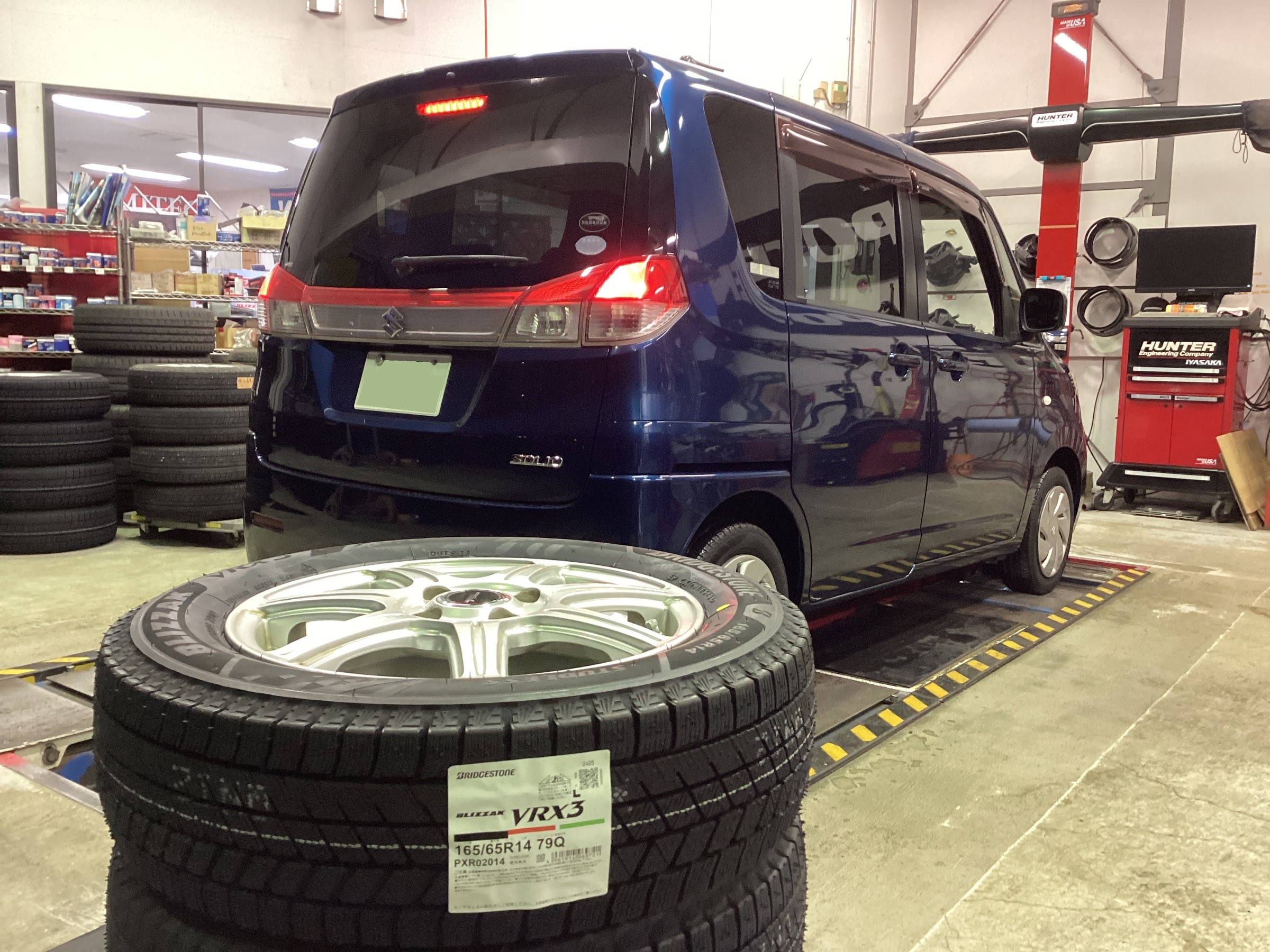 スタッドレスタイヤ装着！ | スタッフ日記 | コクピット 名取 | 車の