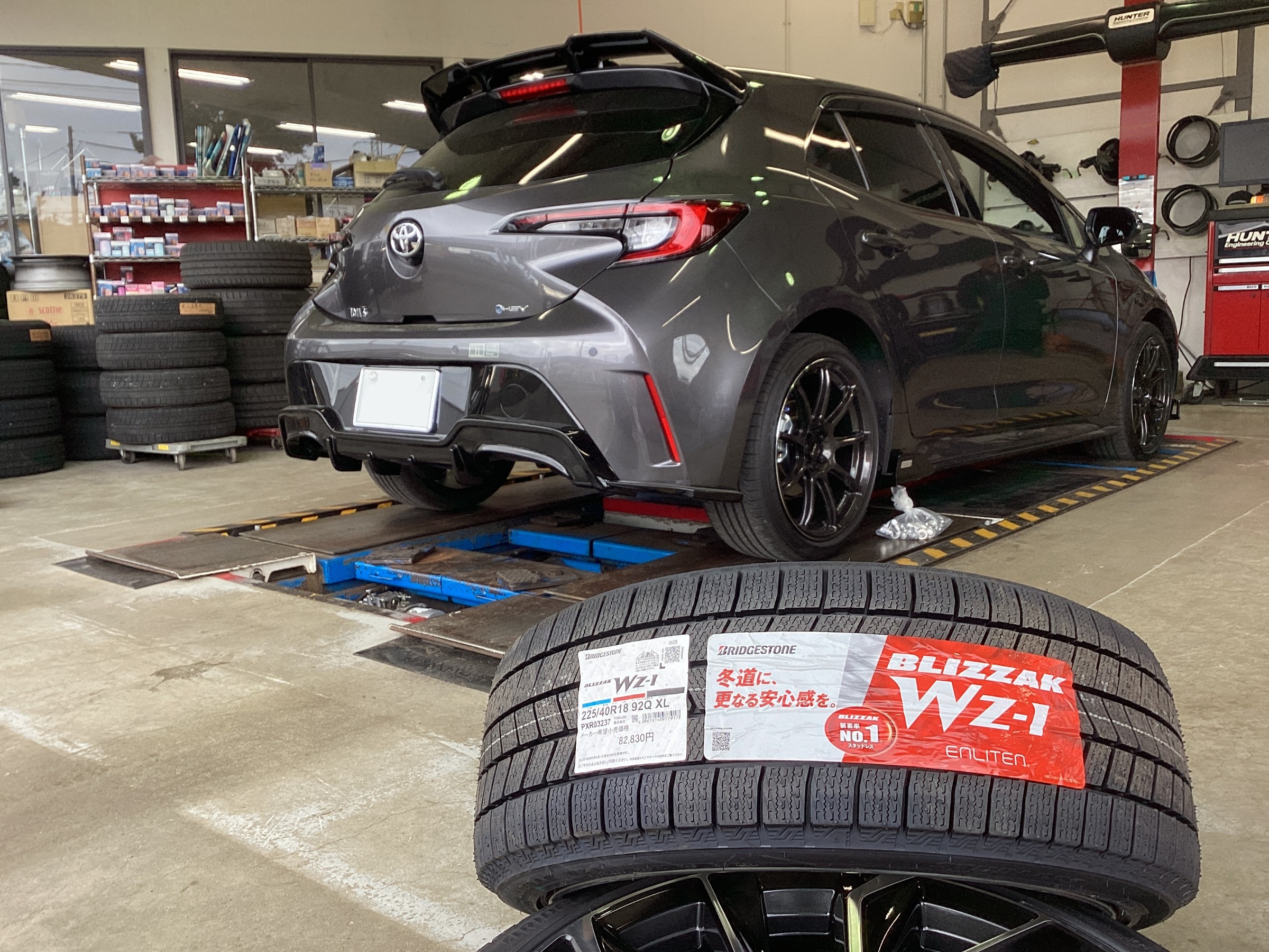 スタッドレスタイヤ装着！ | スタッフ日記 | コクピット 名取 | 車の