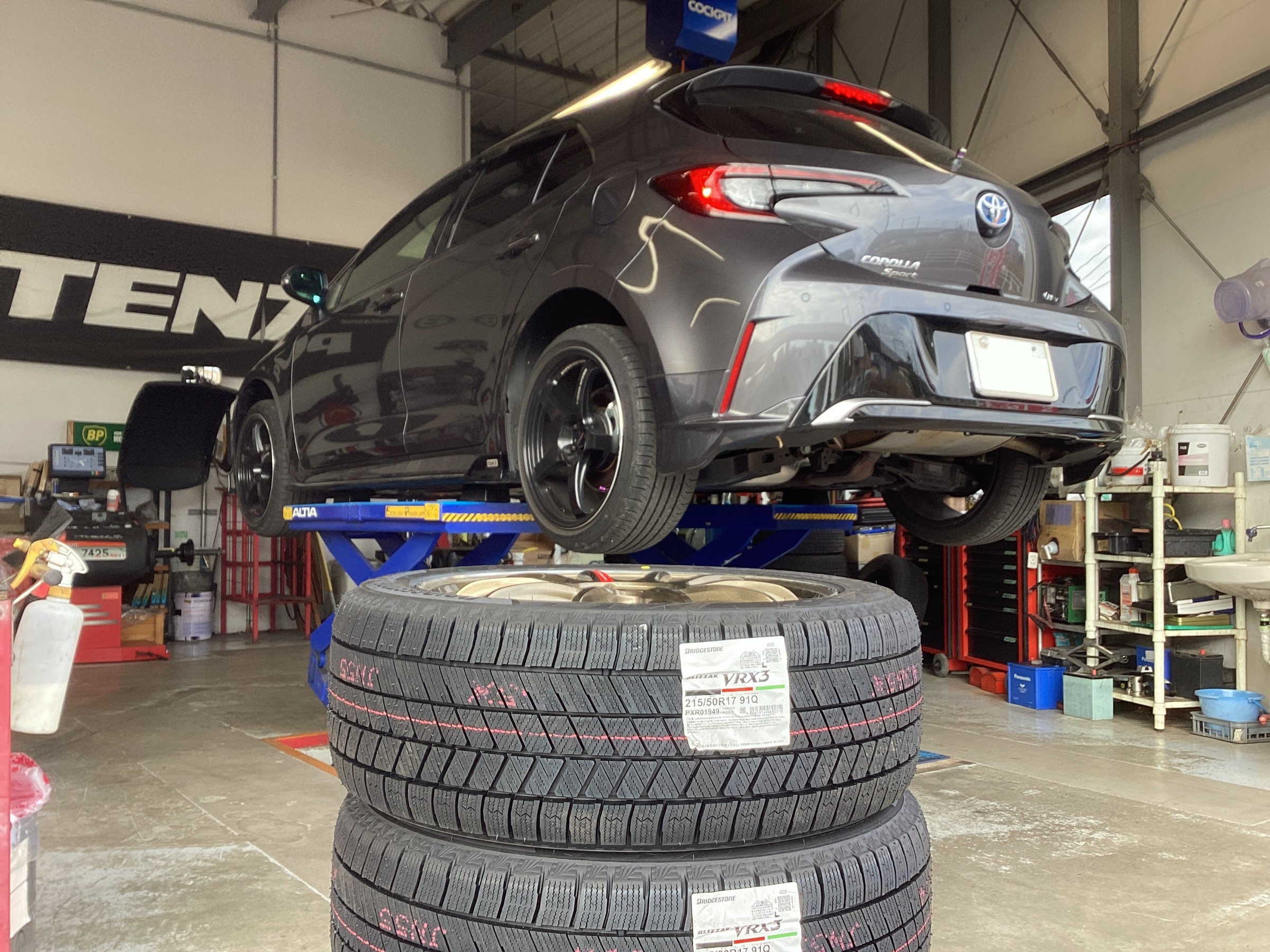 スタッドレスタイヤ装着！ | スタッフ日記 | コクピット 名取 | 車の