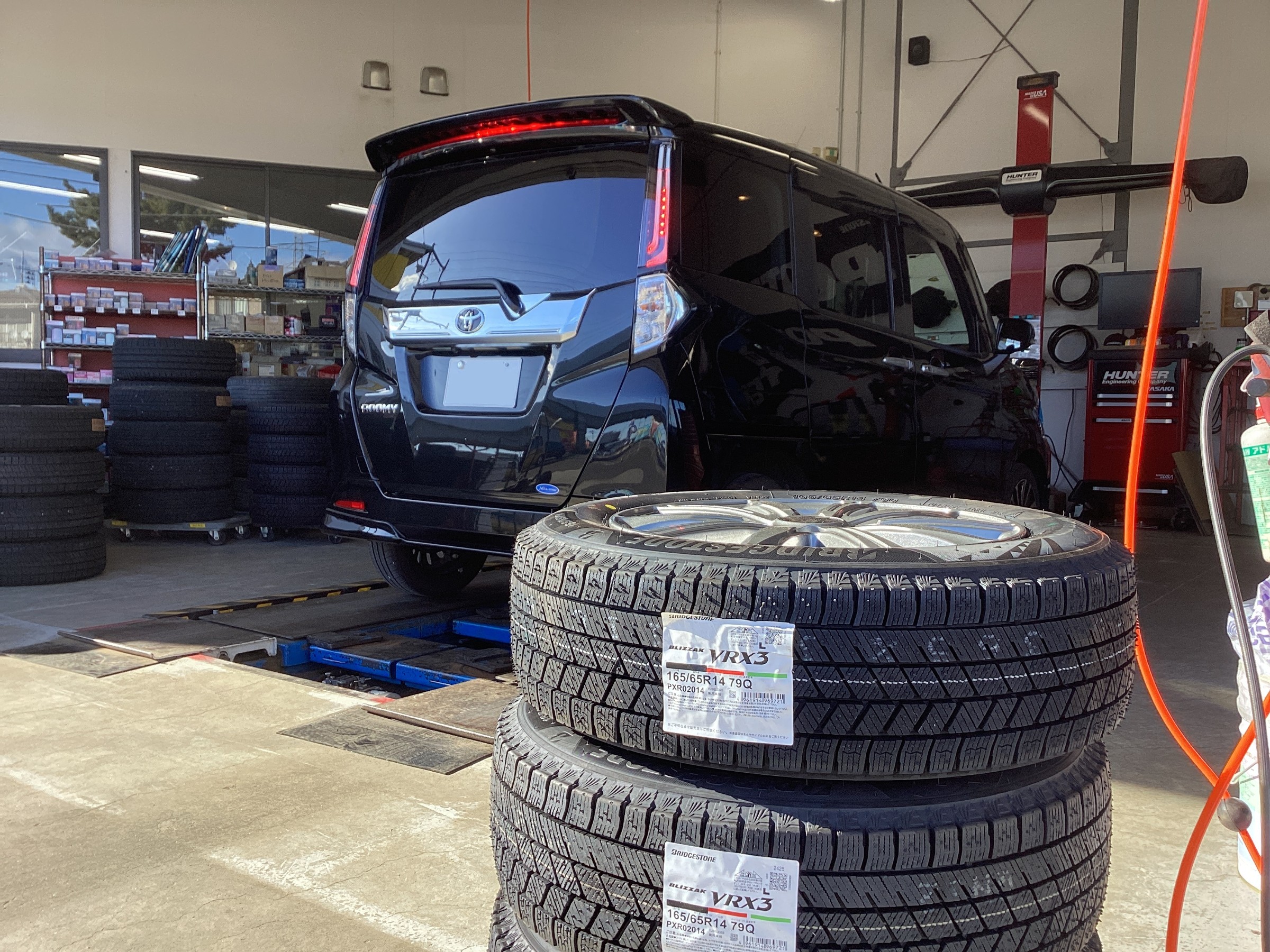 スタッドレスタイヤ装着！ | スタッフ日記 | コクピット 名取 | 車の