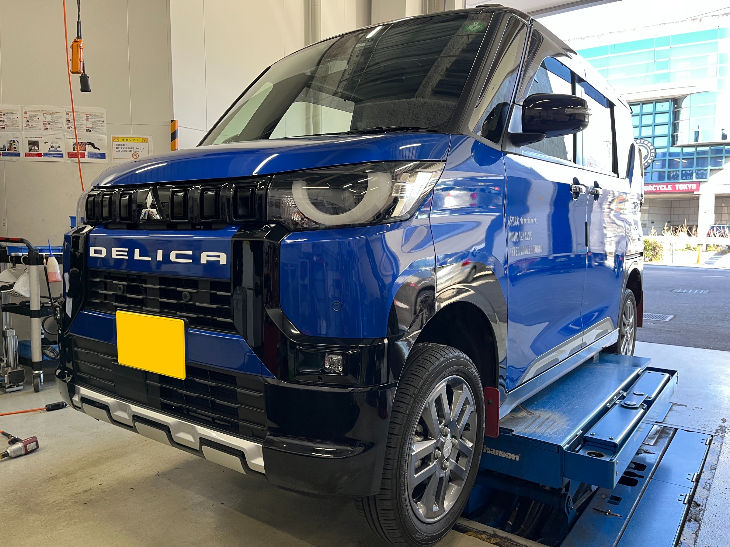 MITSUBISHI DELICA MINI スタッドレスタイヤホイールセット取付 | 三菱