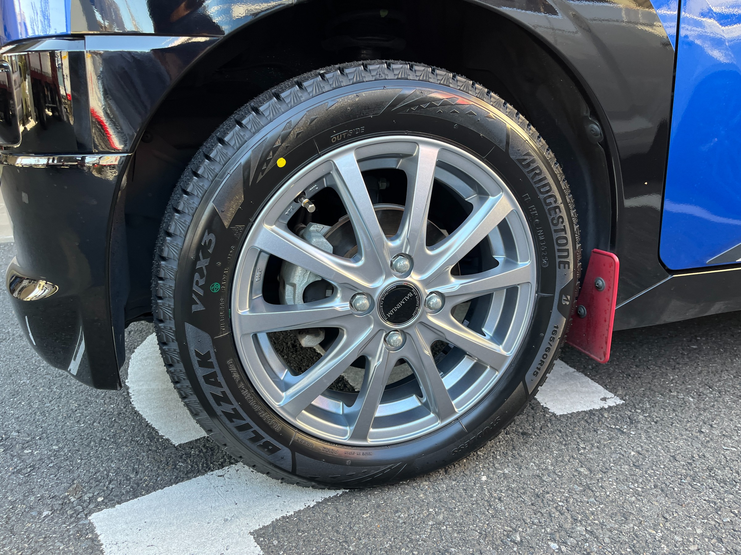 MITSUBISHI DELICA MINI スタッドレスタイヤホイールセット取付 | 三菱