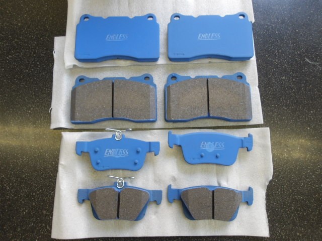 シビック タイプR（FL5）エンドレス製スポーツブレーキパッド「MX72