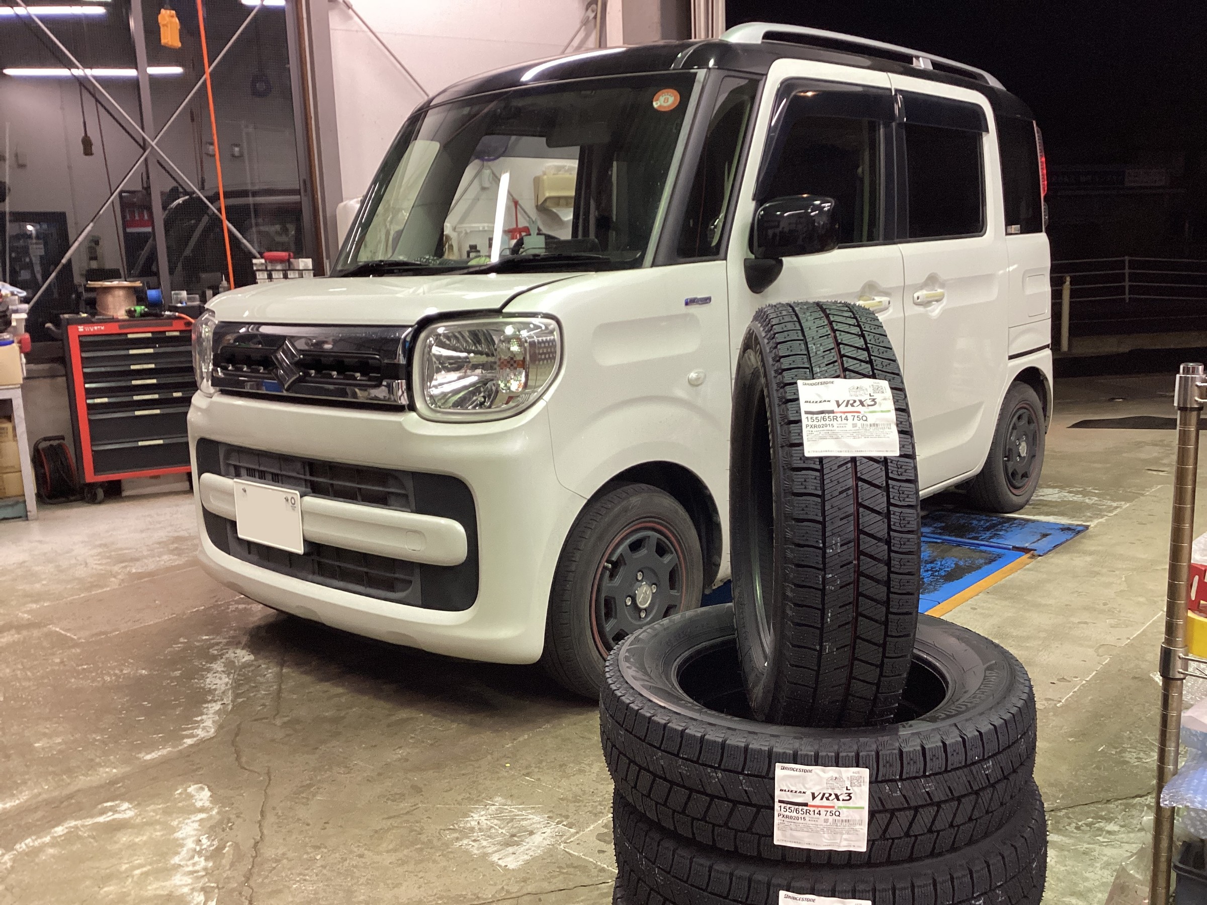 スタッドレスタイヤ装着！ | スタッフ日記 | コクピット 名取 | 車の