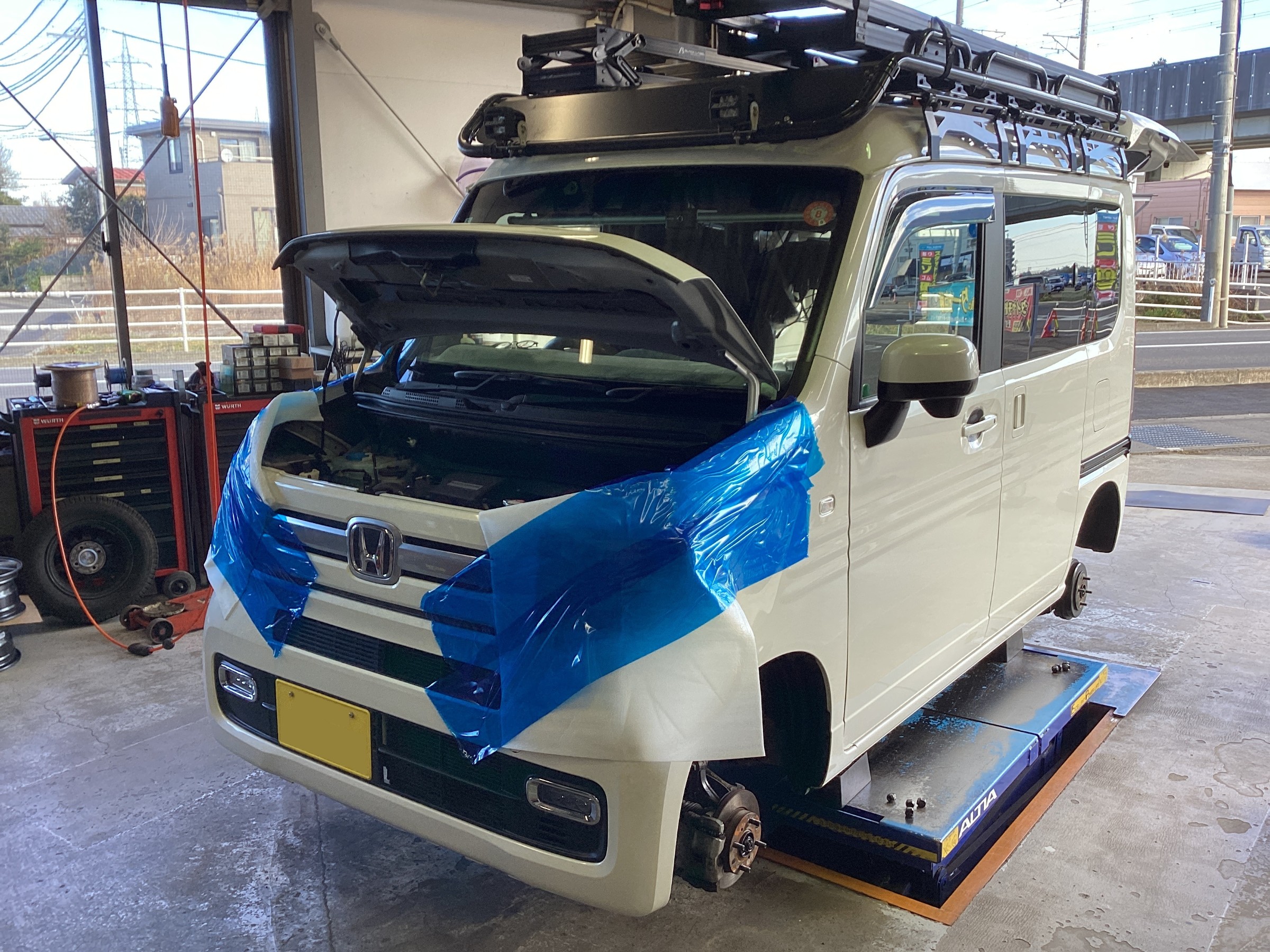 N-VAN JJ2 ショックアブソーバー交換します！ | ホンダ N-VAN 足まわり