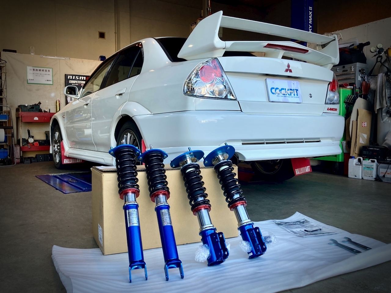 CP9A MITSUBISHI LANCER Evolution Ⅵ ✖ CUSCO Coilover suspension