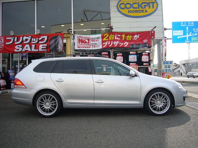 Vw ゴルフ ヴァリアント Arc車高調 フォルクスワーゲン ゴルフ ワゴン 足まわり サスペンション ブレーキ 足まわり サスペンション ブレーキ サスペンションパーツ関連取付 カスタマイズ 事例集 コクピット モリオカ お店の得意技紹介