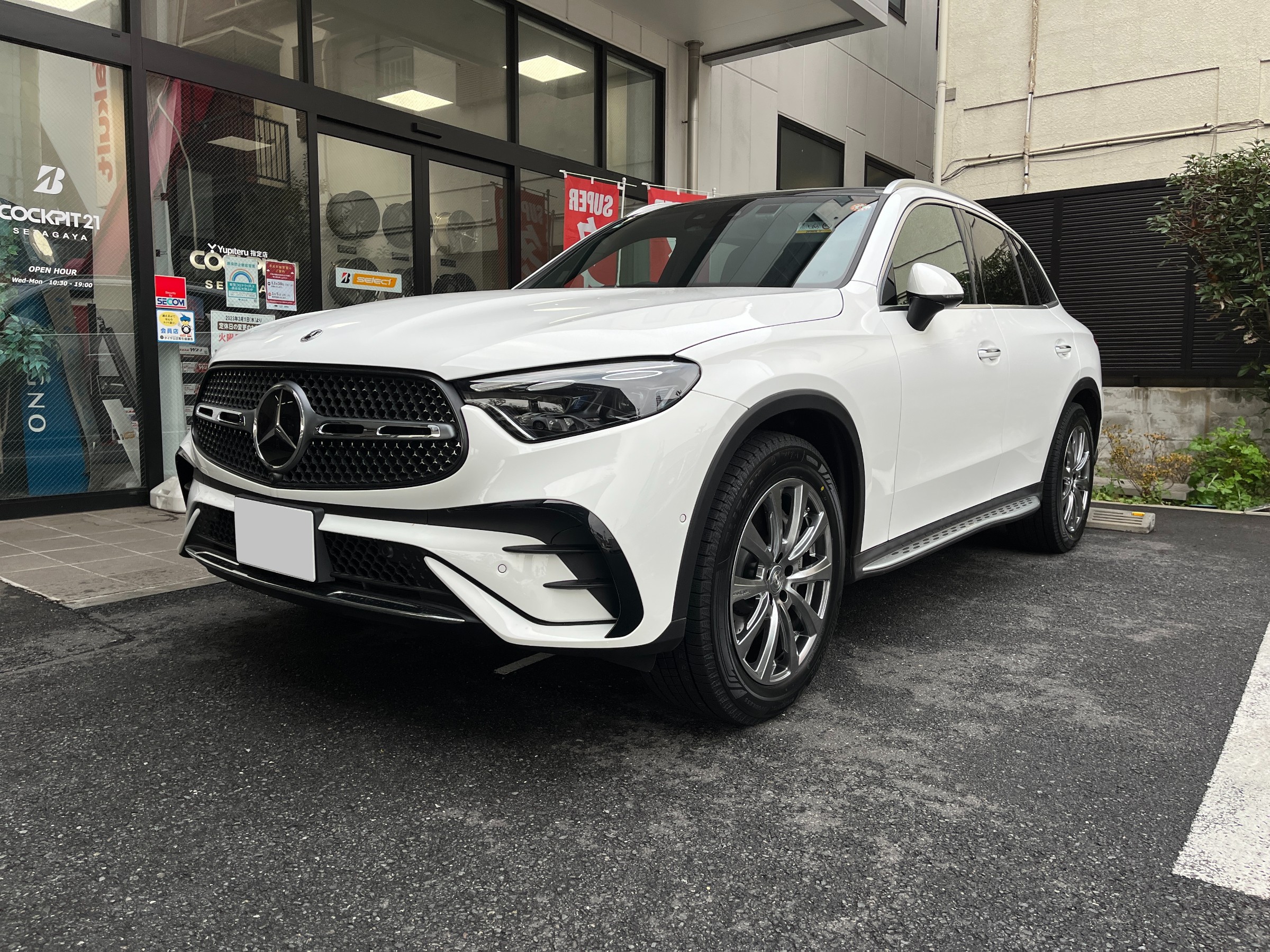 Mercedes-Benz GLC X254 スタッドレスタイヤホイールセット取付