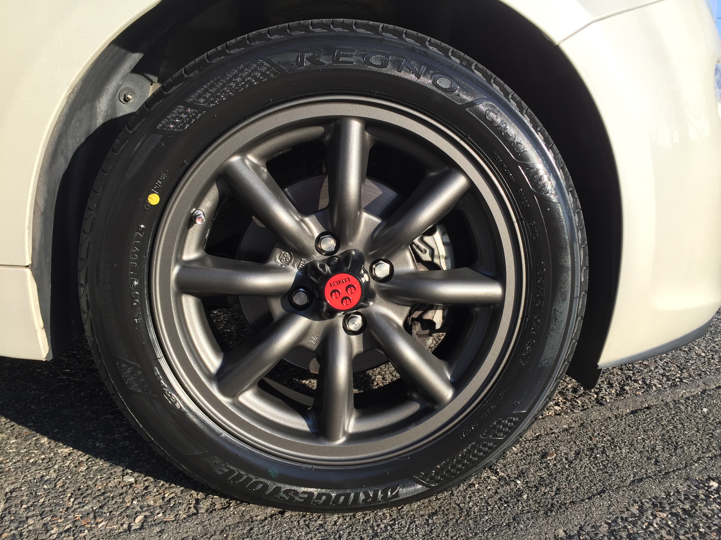 FIAT 500 TWIN AIR & WATANABE 8 SPOKE | ホイール タイヤ > タイヤ