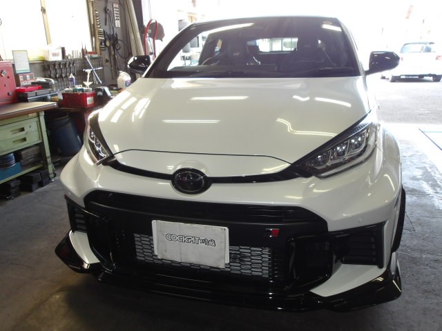 GRヤリス（GXPA16）ガレージG-FORCE製オリジナルダウンサス装着