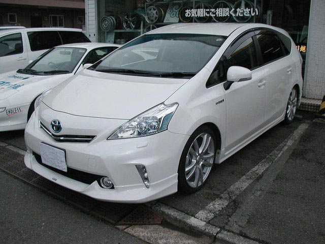 プリウスα ビルシュタインBSSキット車高調装着。 | 作業日誌