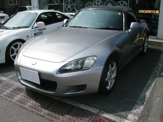 S2000 C-WESTフロントハーフスポイラー装着。 | 作業日誌