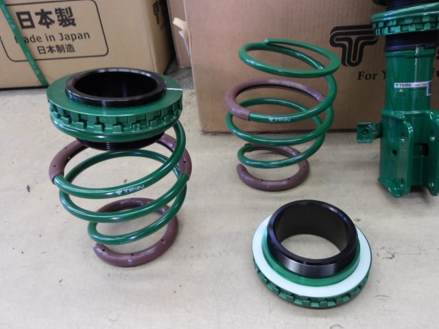 ラパン（HE21S）テイン製車高調「STREET BASIS-Z」装着＆アライメント