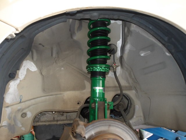 ラパン（HE21S）テイン製車高調「STREET BASIS-Z」装着＆アライメント