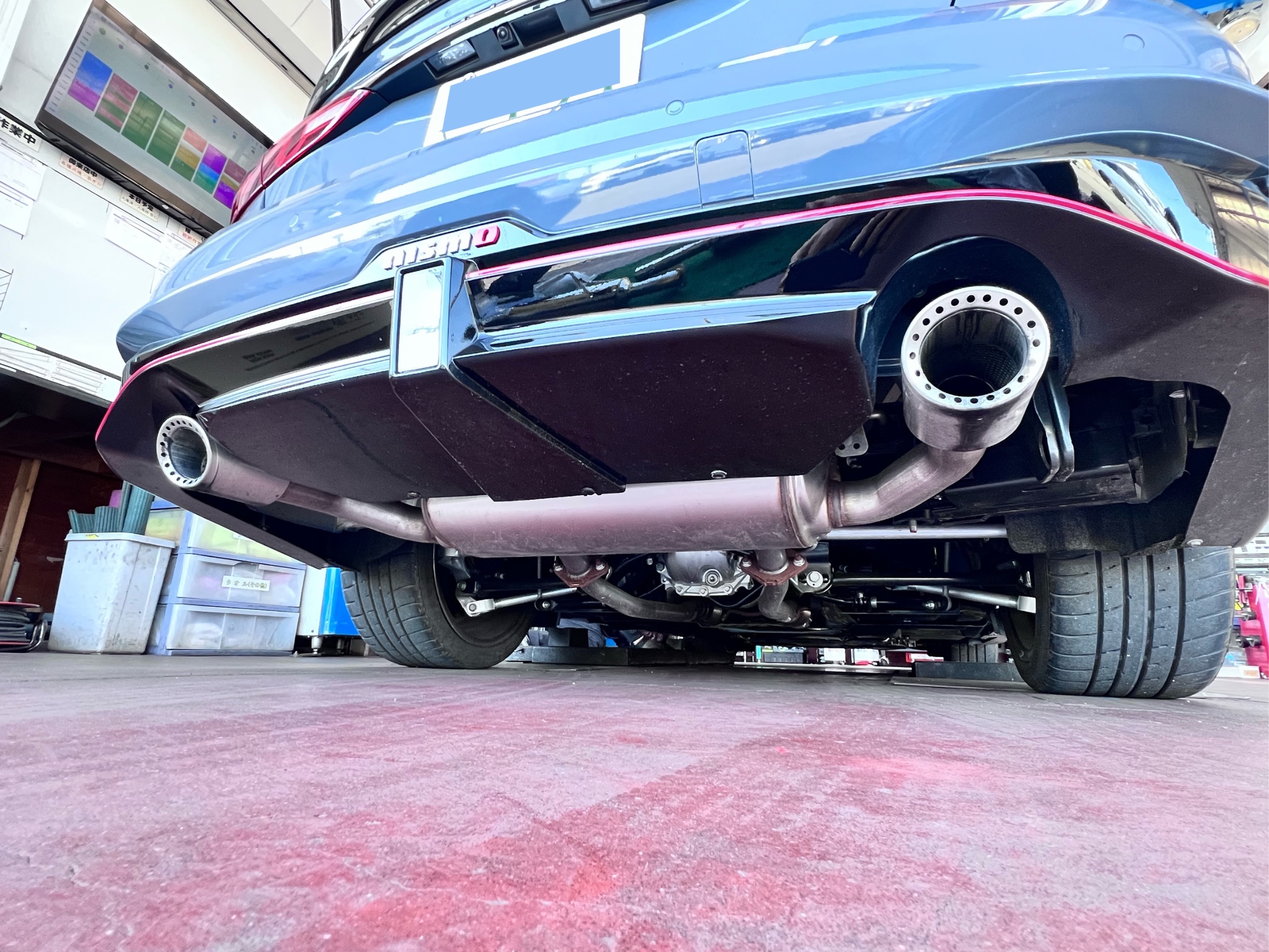 V37 スカイラインNISMOに珠玉のサウンドを！オオクボファクトリーの