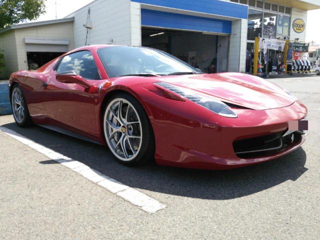 458スパイダー × BBS & ローダウン！ | フェラーリ 458 足まわり