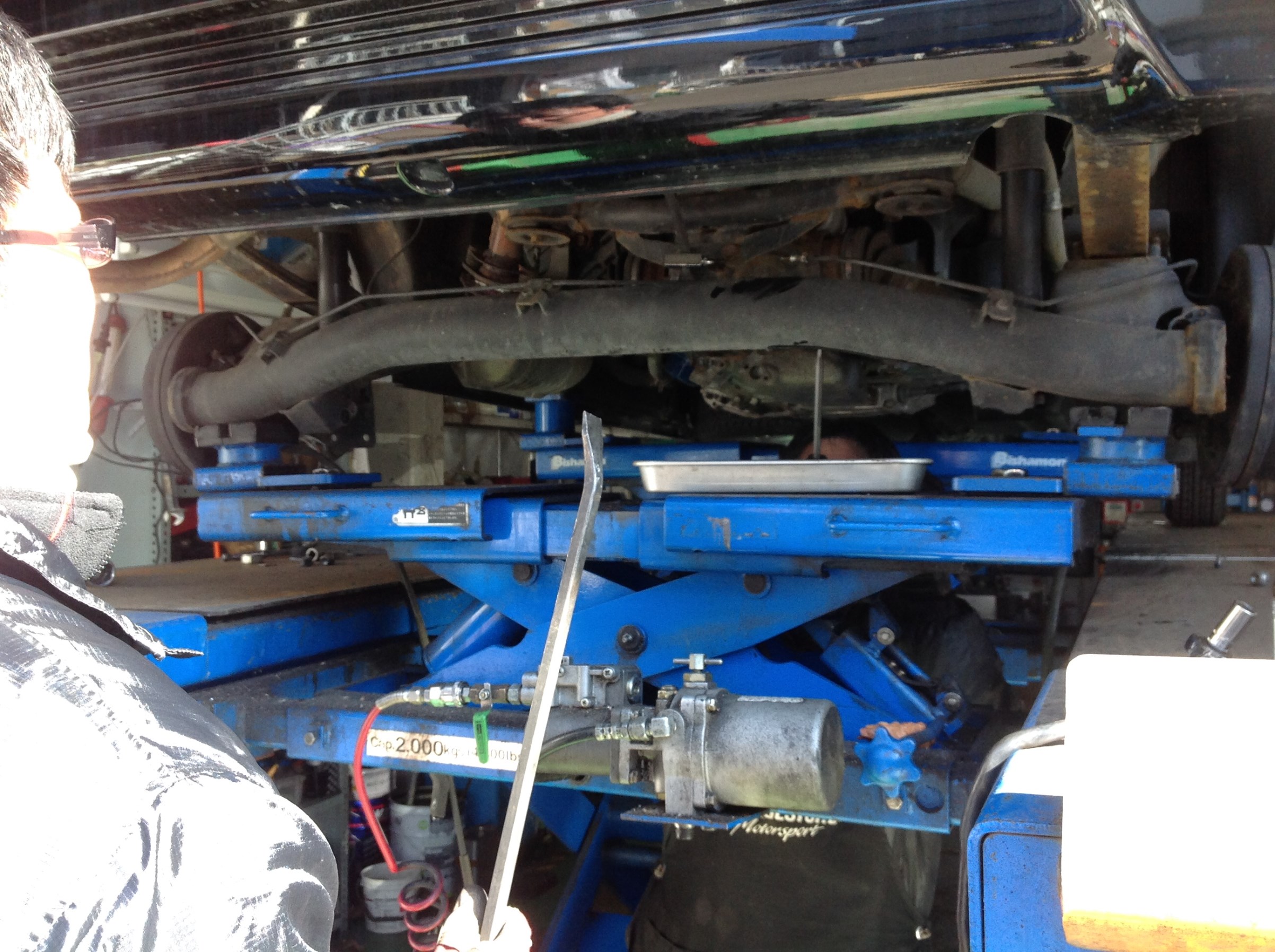 バモス リヤホーシング交換 テクニカルショーケース コクピット北6 お店の得意技紹介