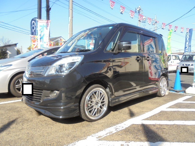 ソリオへ車高調取り付け アフターパーツ取り付け事例 コクピット 麻生 お店の得意技紹介
