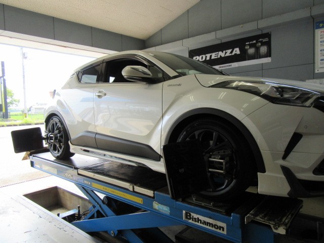 大変お待たせしました！クスコ車高調取り付けでC-HRがデモカーの乗り味