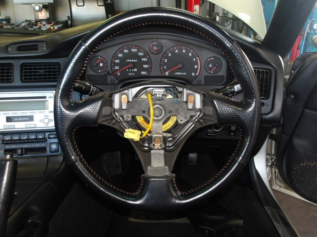 MR2（SW20）ワークスベル製ワンタッチステアリング脱着システム「ラ