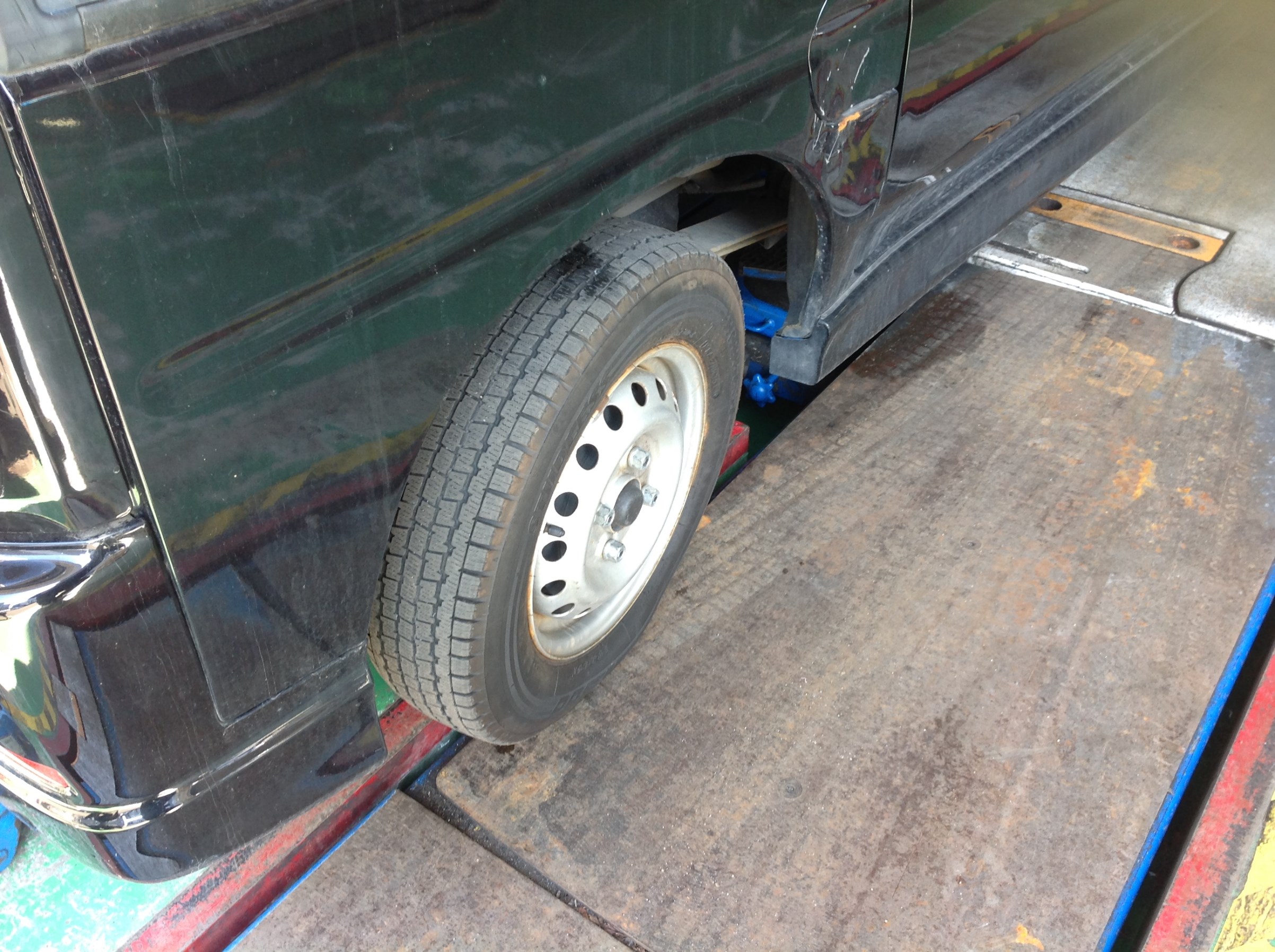 バモス リヤホーシング交換 テクニカルショーケース コクピット北6 お店の得意技紹介