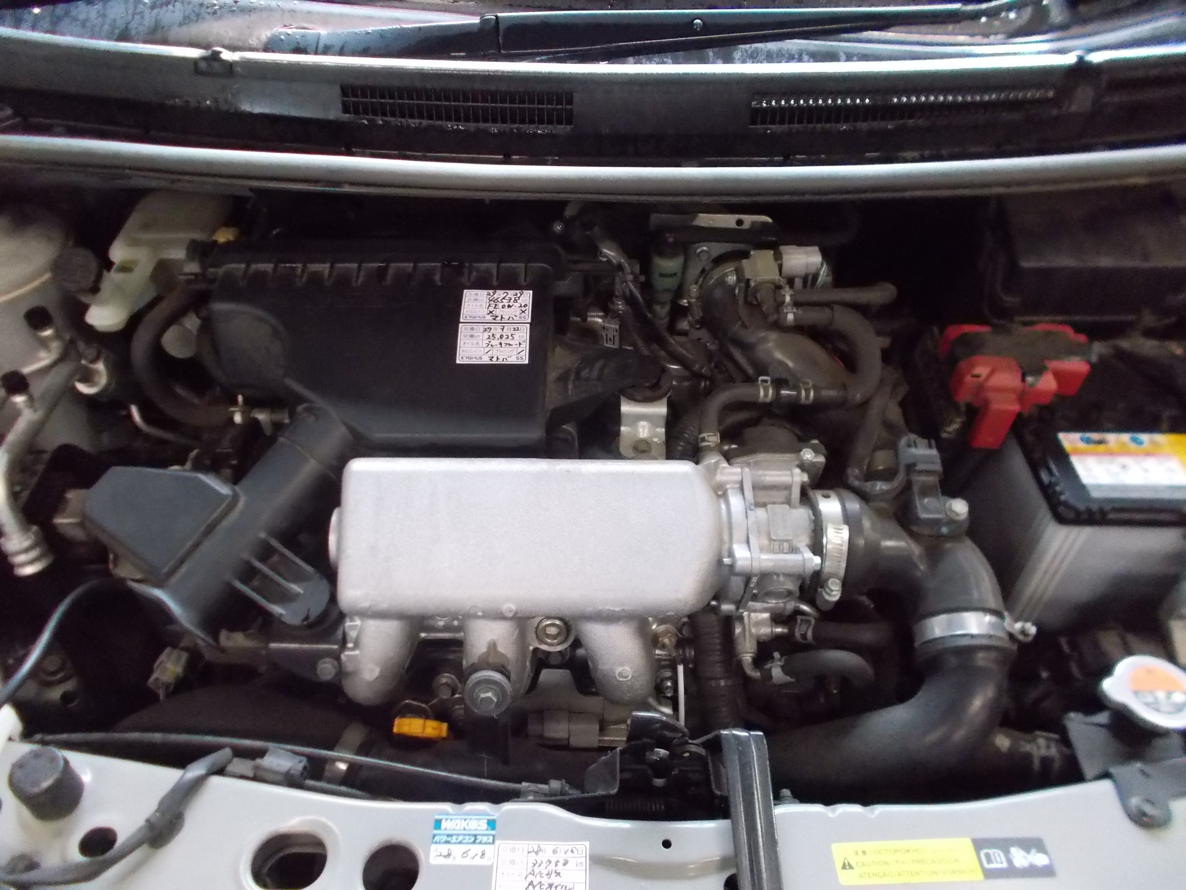 ノート ブリッツ製スポーツエアクリーナー装着。 | 日産 ノート 吸・排気系 吸・排気系 > エアクリーナー交換 | 作業日誌 | コクピット 川越  | お店の得意技紹介