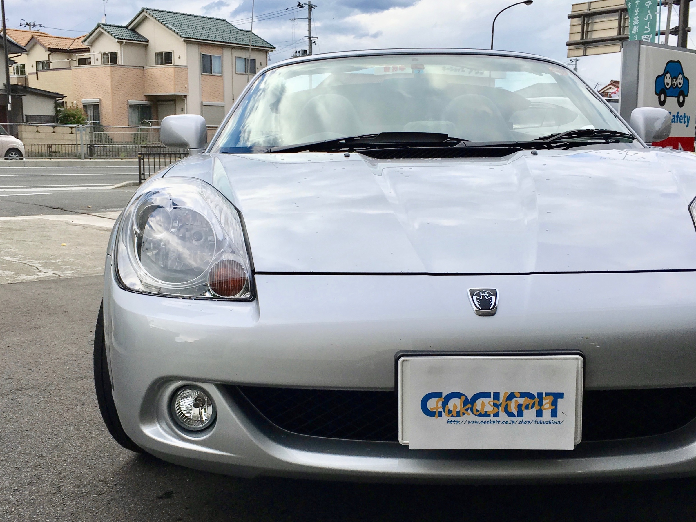 ZZW30 トヨタ MR-SにKENWOOD彩速ナビMDV-D504BTW & CMOS230