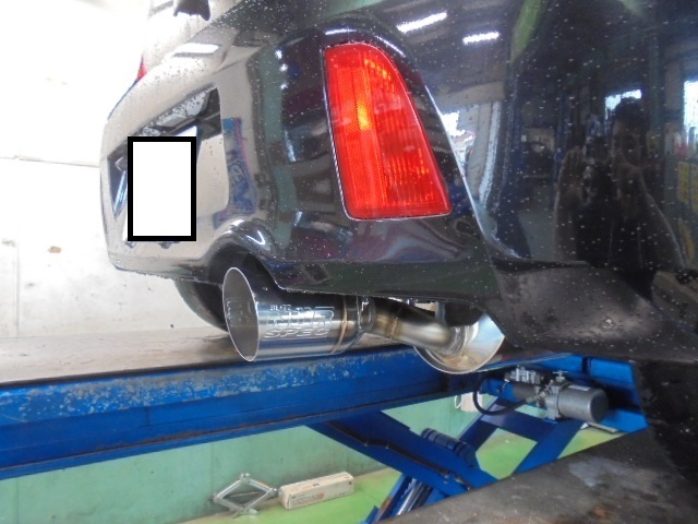 NCP91 VITZ RS のマフラー交換☆ | アフターパーツ取り付け事例
